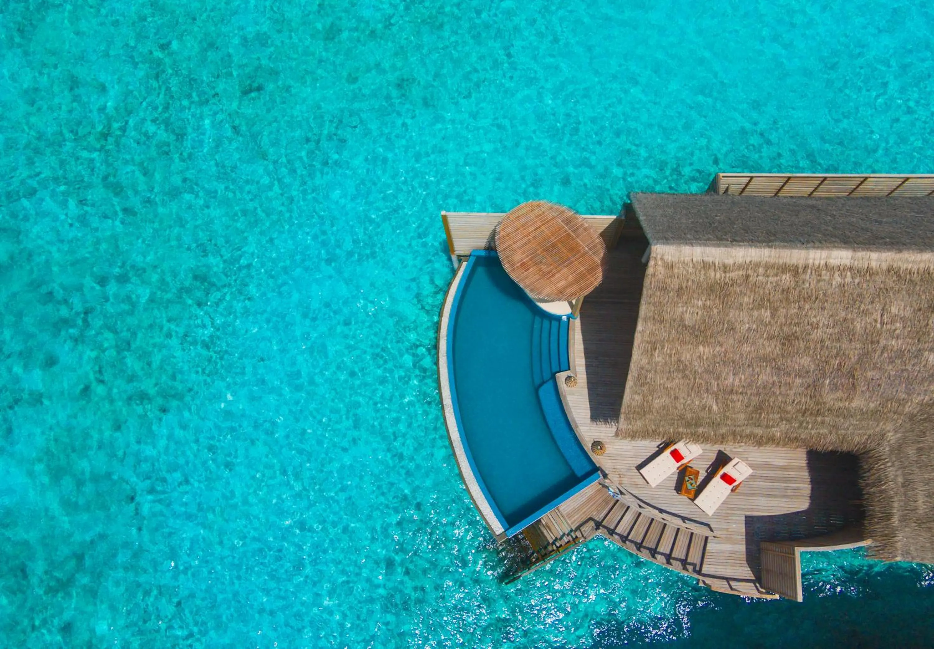 Swimming pool in Milaidhoo Maldives