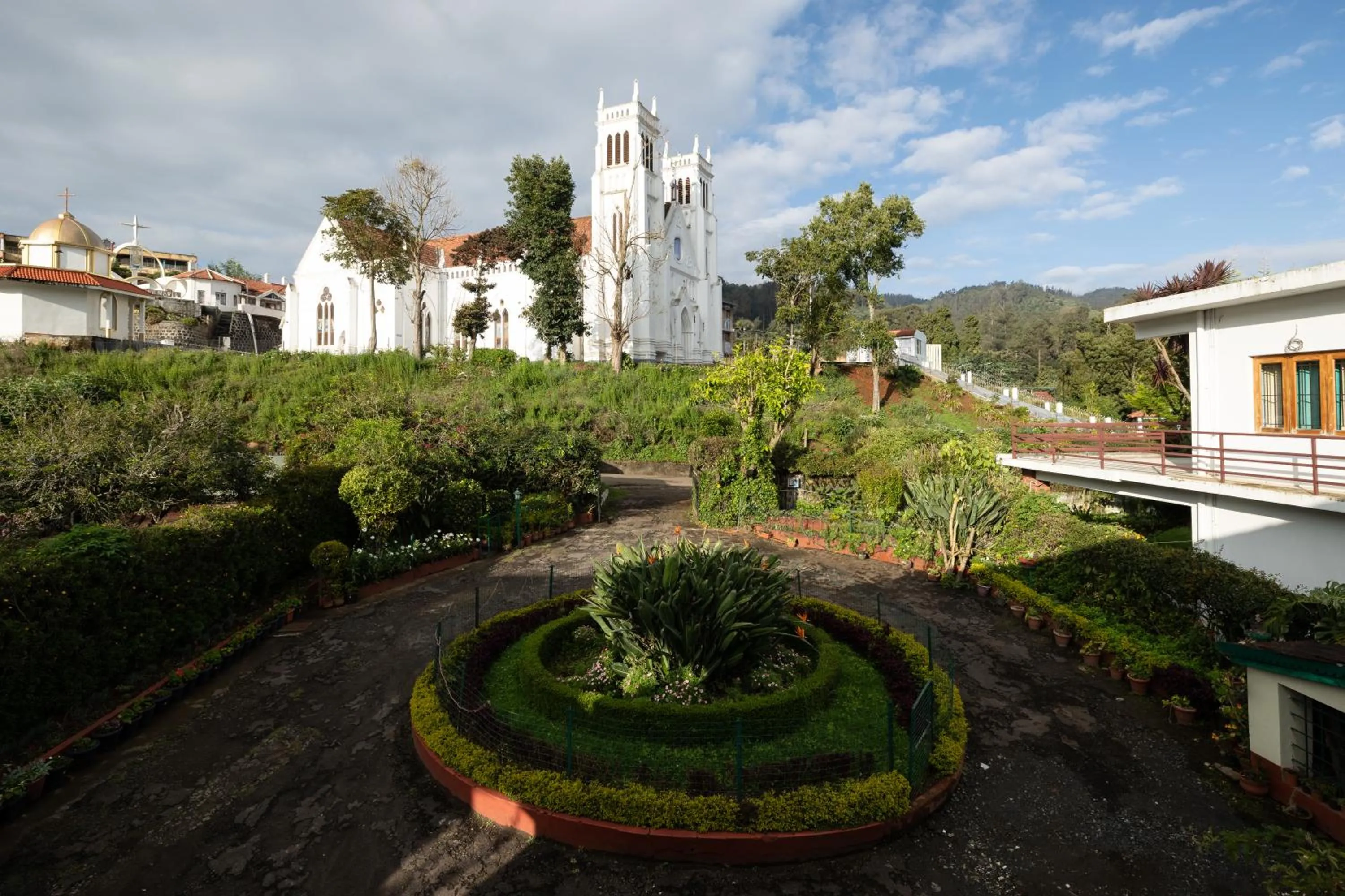Garden in Colonels inn