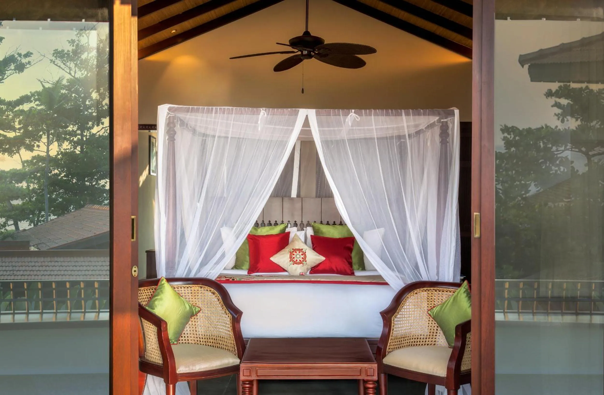 Bedroom in Niraamaya Wellness Retreats Backwaters And Beyond Kumarakom