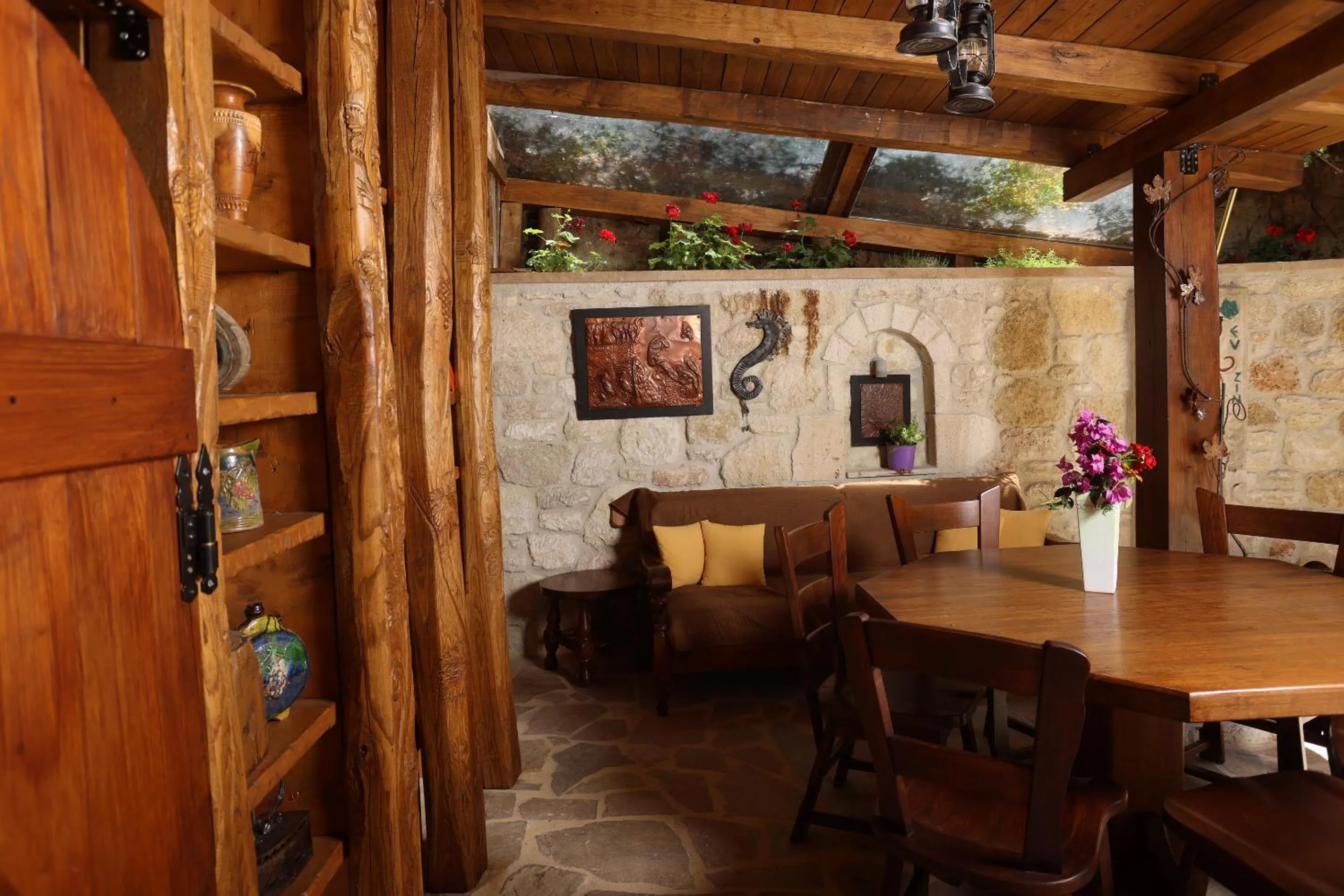 Dining area in Akritas Ef Zin Villas & Suites