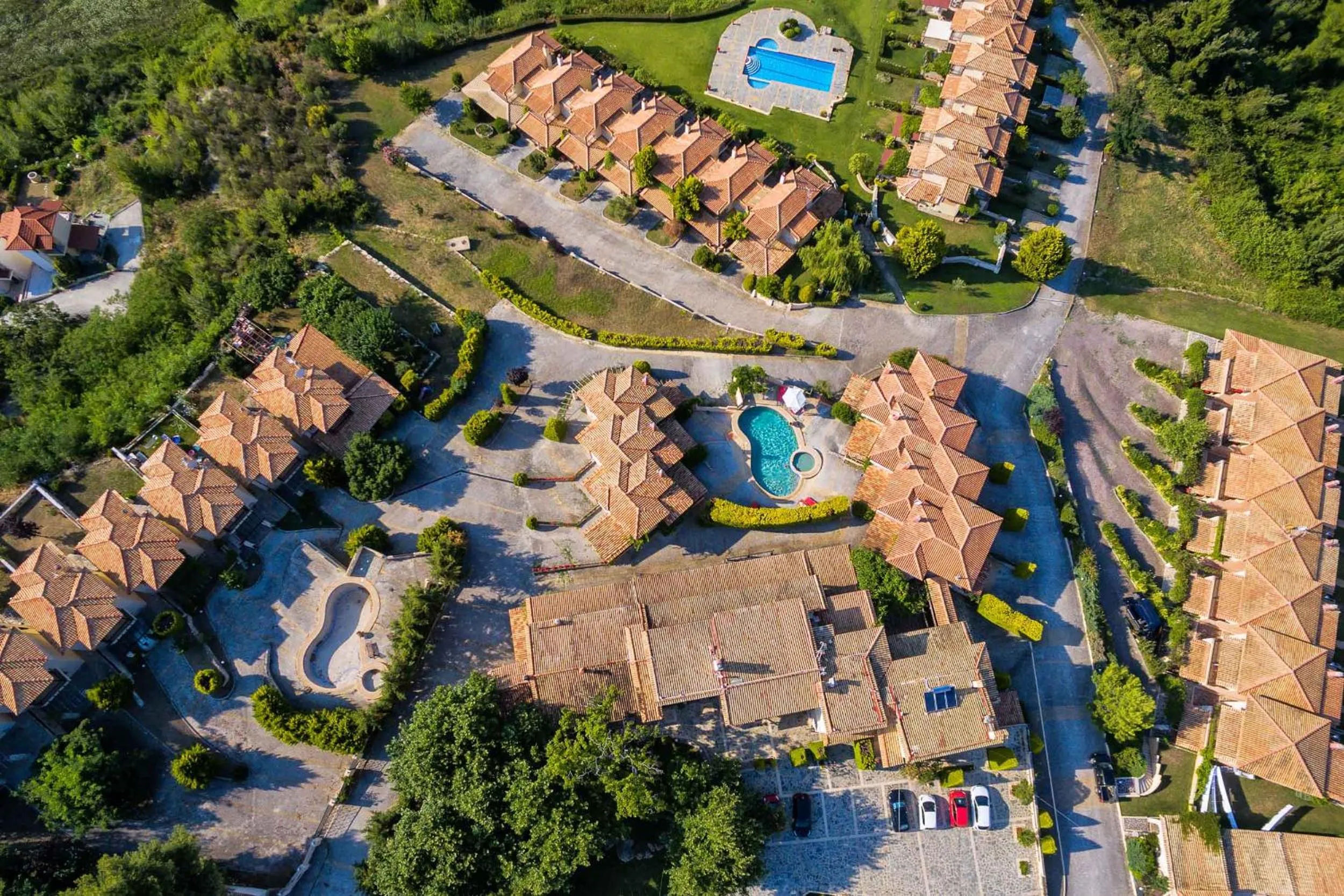 Bird's eye view in Akritas Ef Zin Villas & Suites