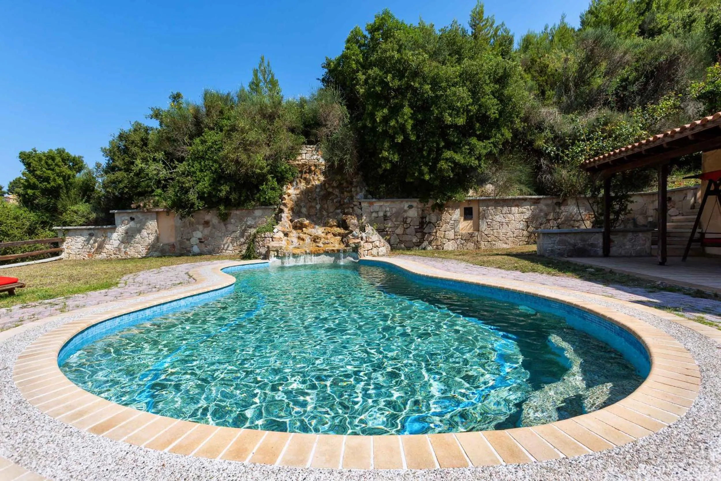 Swimming pool in Akritas Ef Zin Villas & Suites