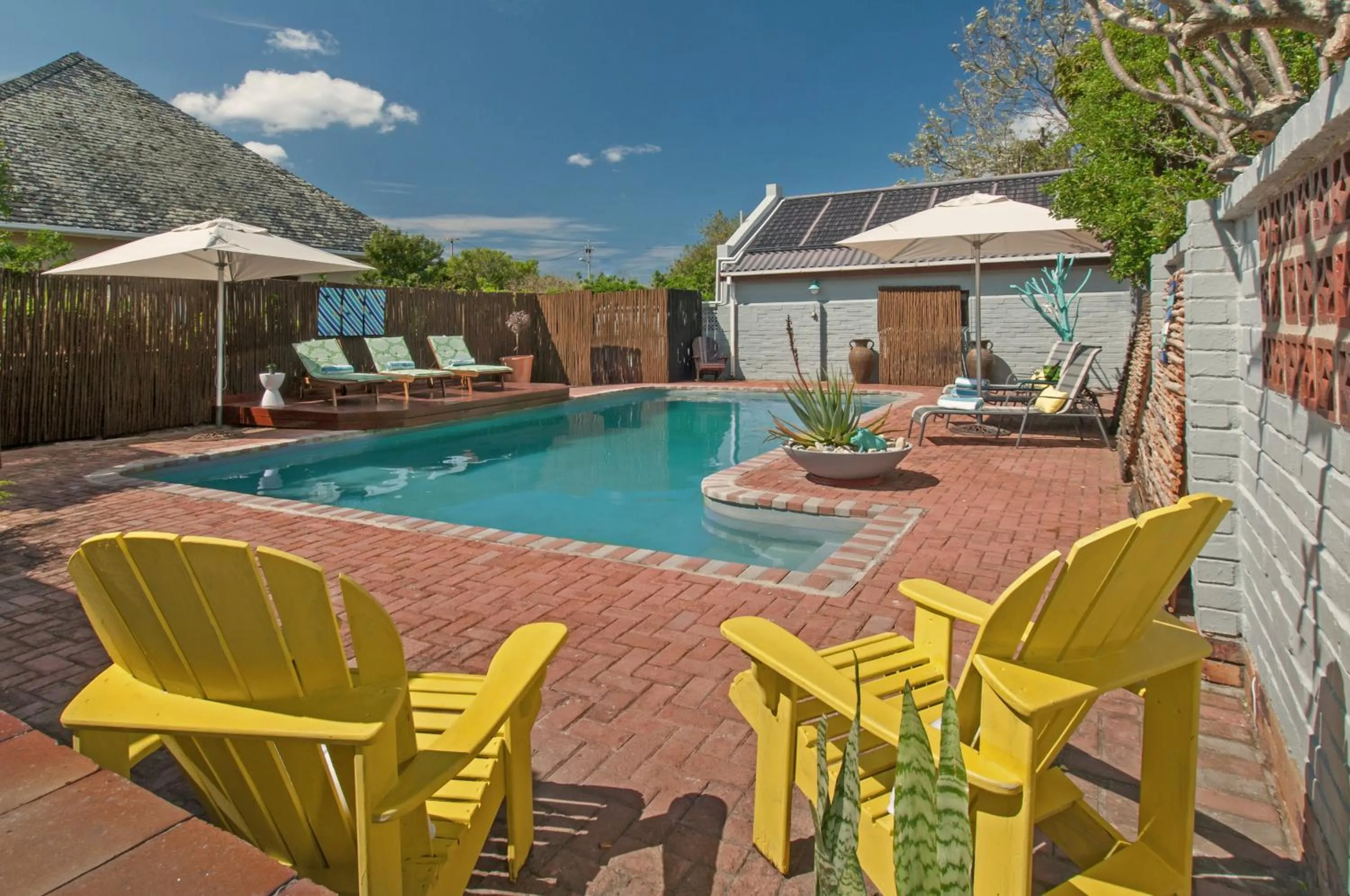 Swimming pool in 6 Stemmet Lodge