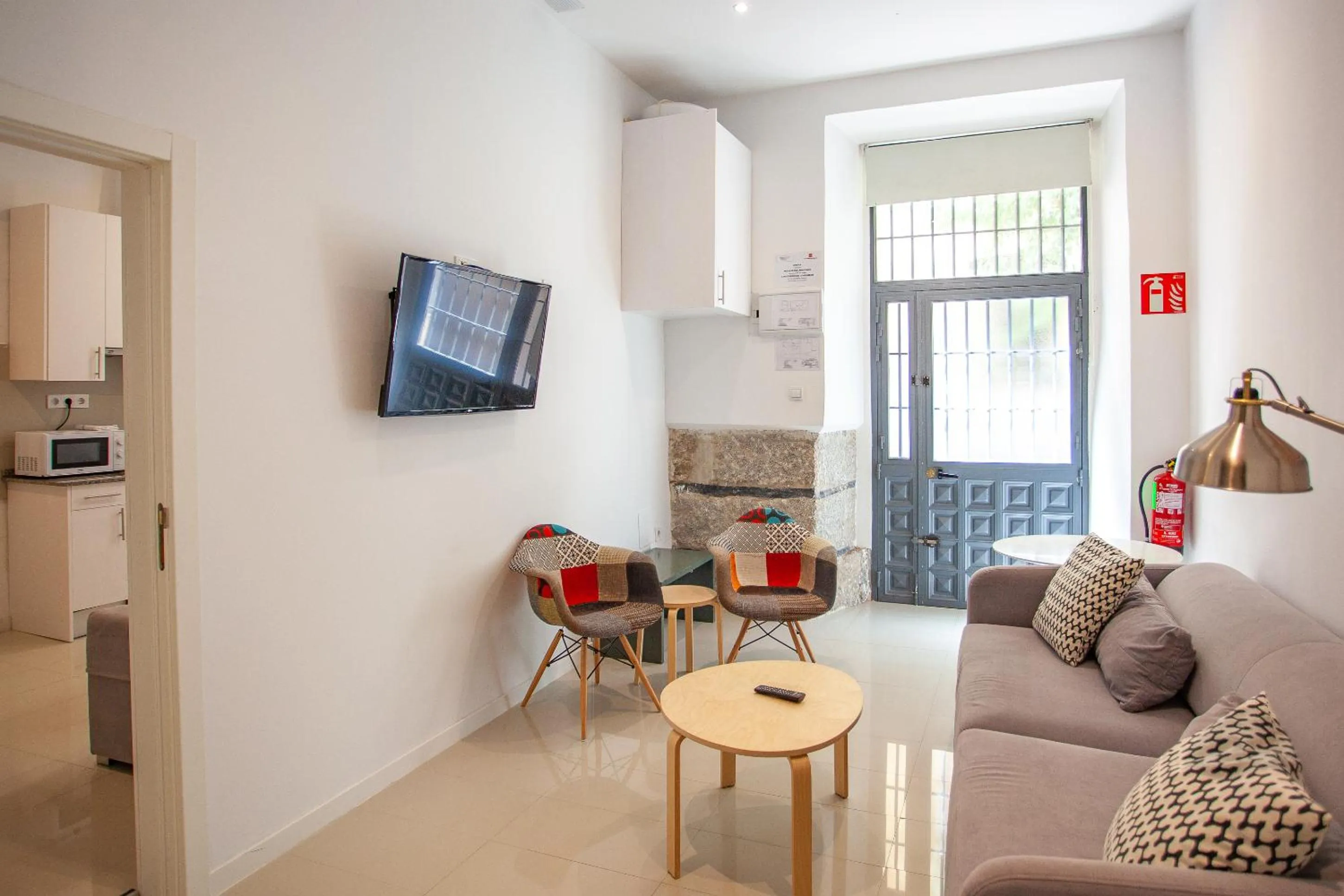 Living room in Apartment in Malasaña