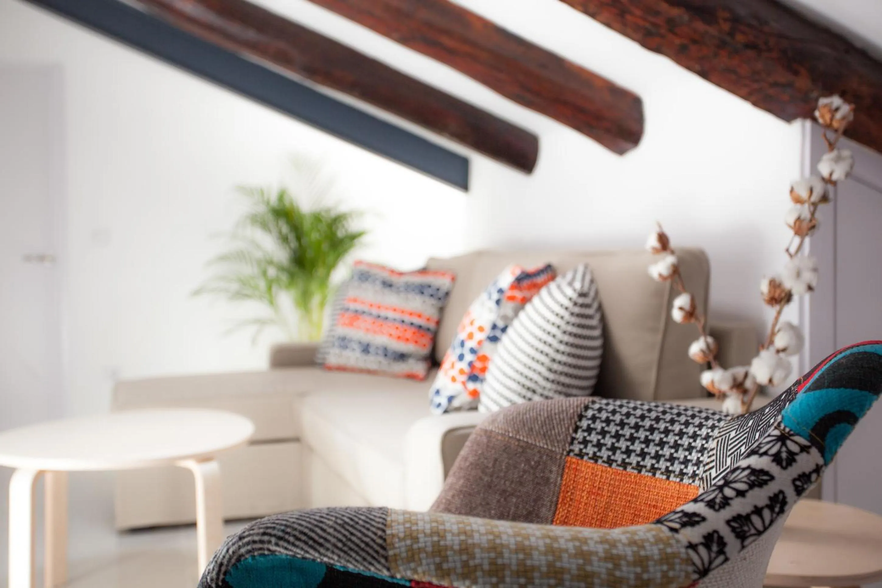 Living room in Apartment in Malasaña