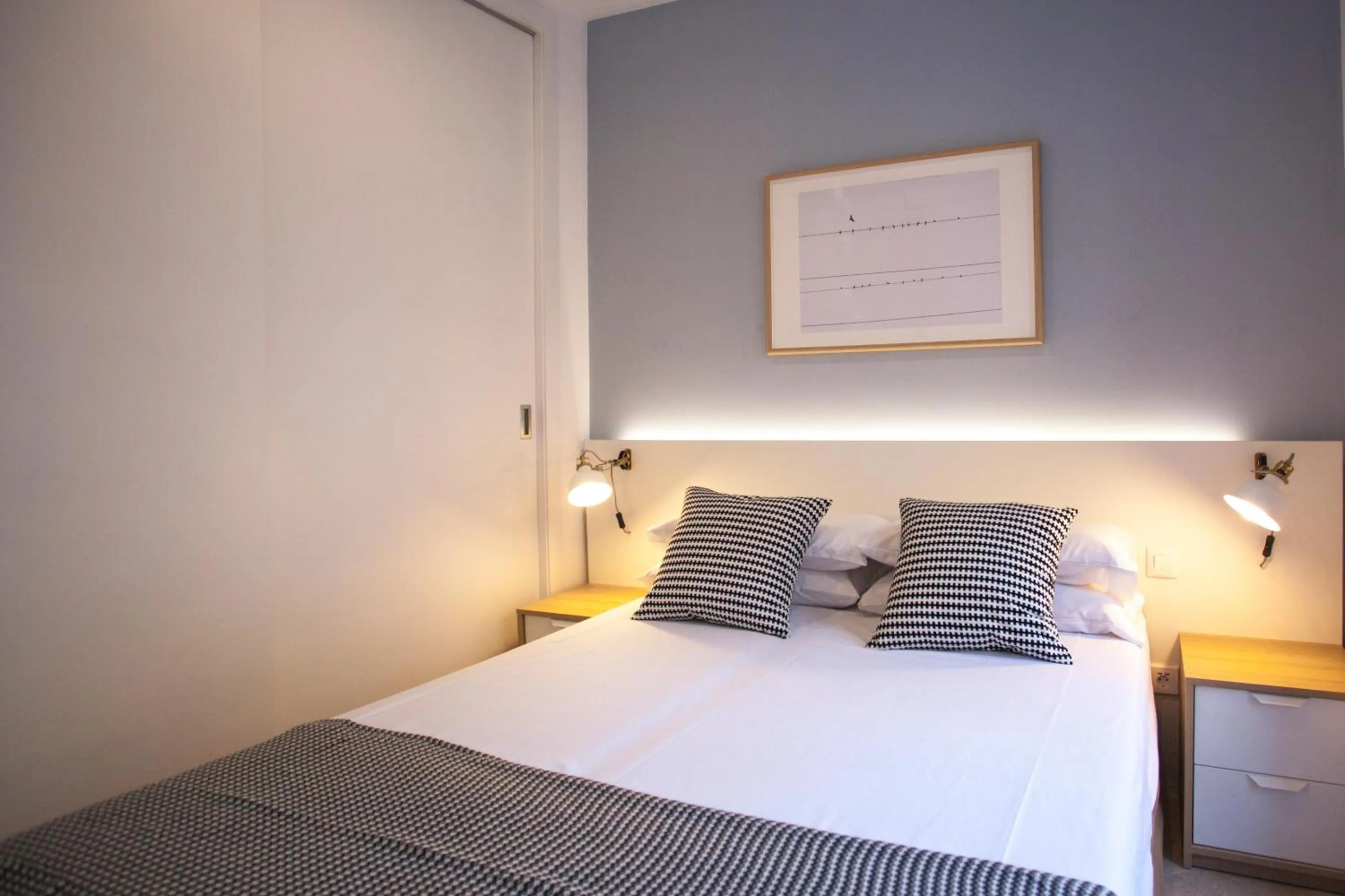 Bed in Apartment in Malasaña