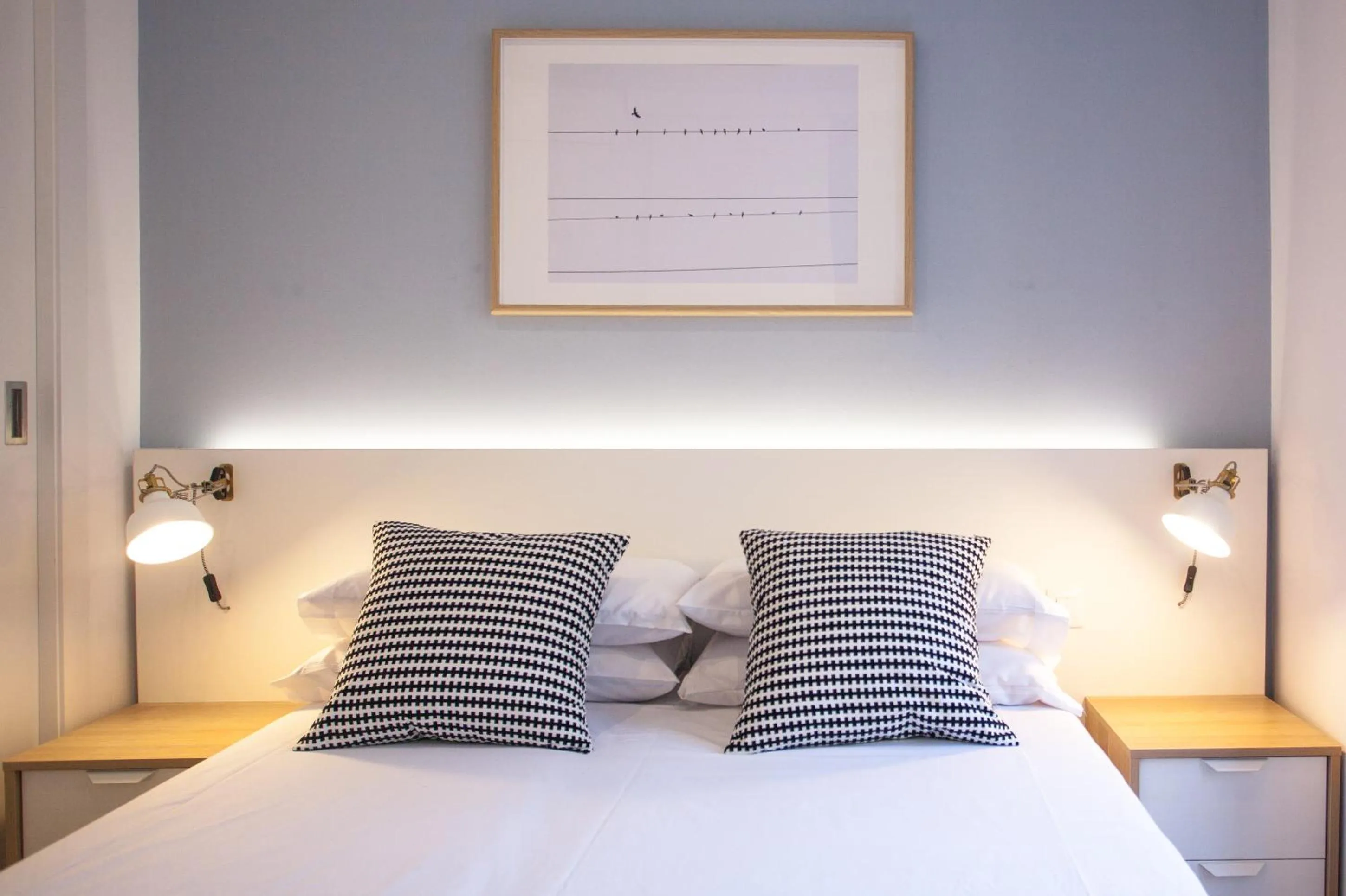 Bed in Apartment in Malasaña