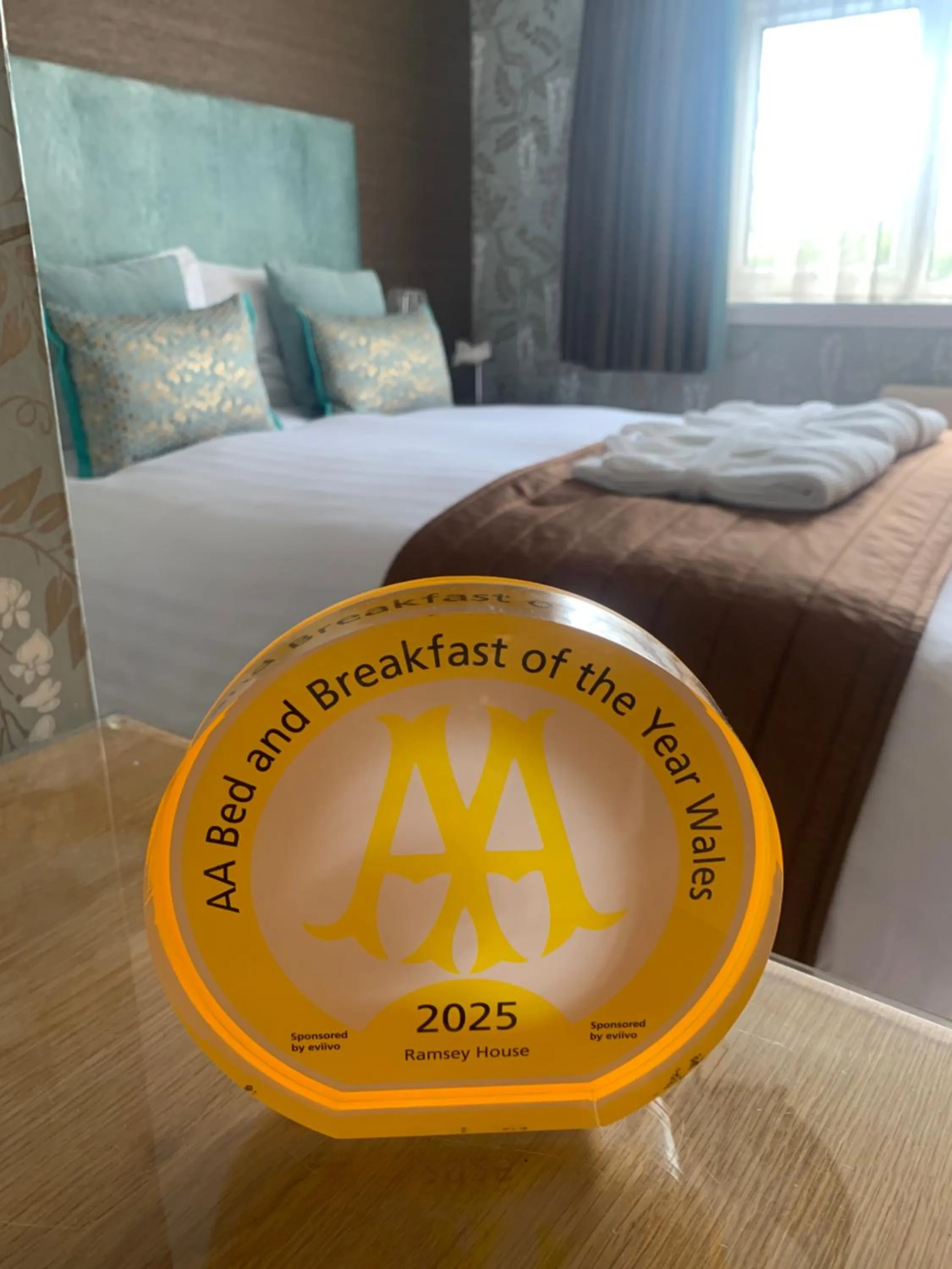 Certificate/Award, Bed in Ramsey House - Luxury Licensed B&B - Parking and Guest Lounge