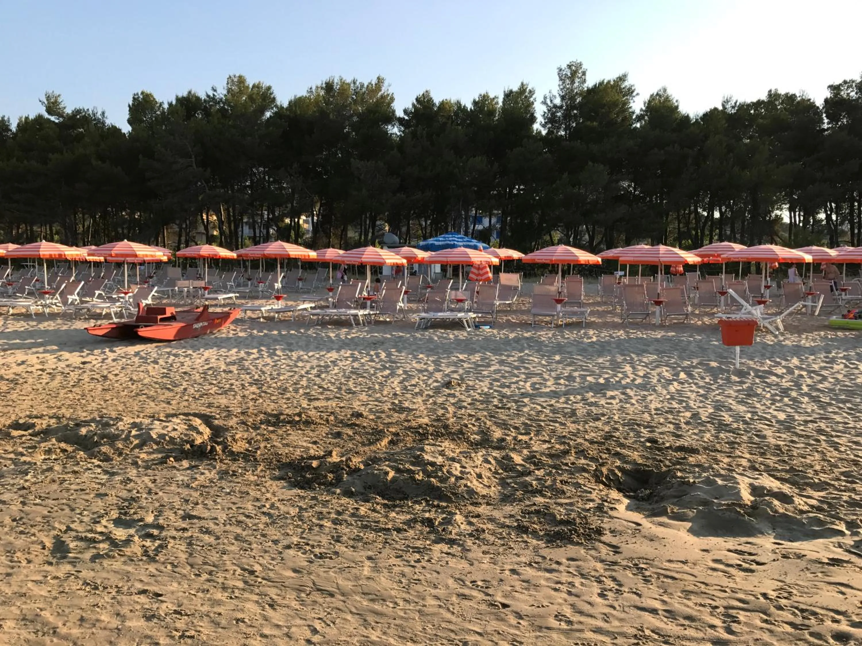 Beach in Pineto Resort