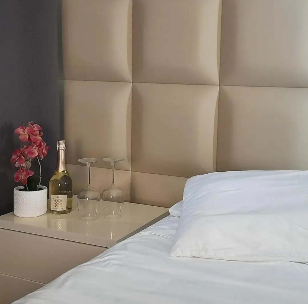 Bed in Hotel Noventa