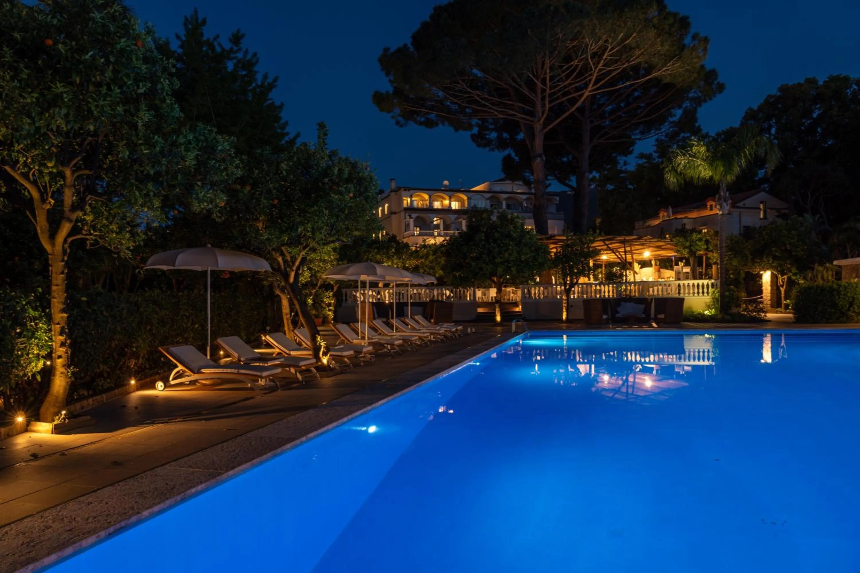 Property building in Grand Hotel Cocumella