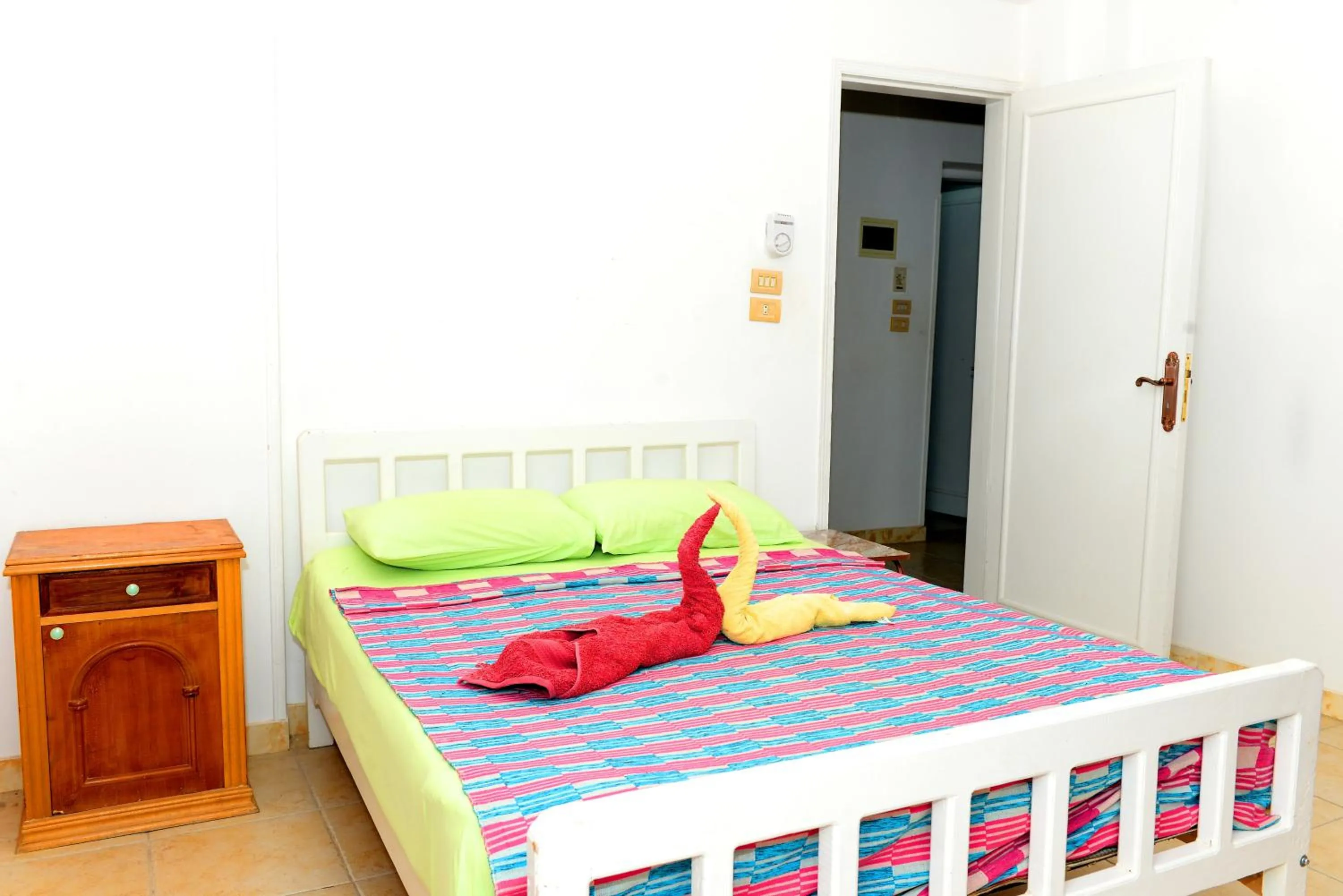 Bed in Luxor Guest House