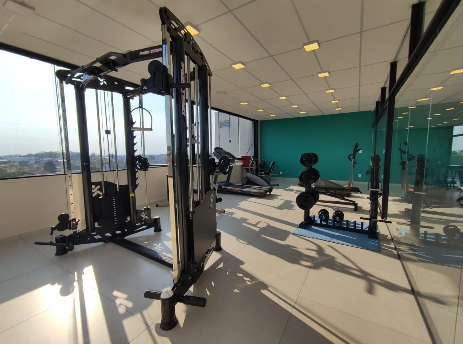 Fitness centre/facilities in Hotel Nossa Casa