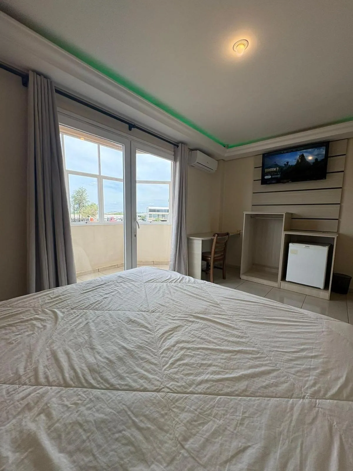 Bed in Hotel Nossa Casa