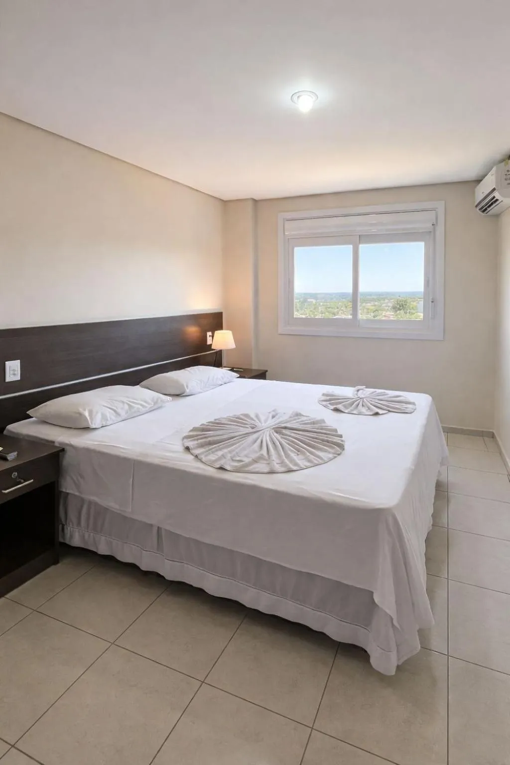 Bed in Hotel Nossa Casa