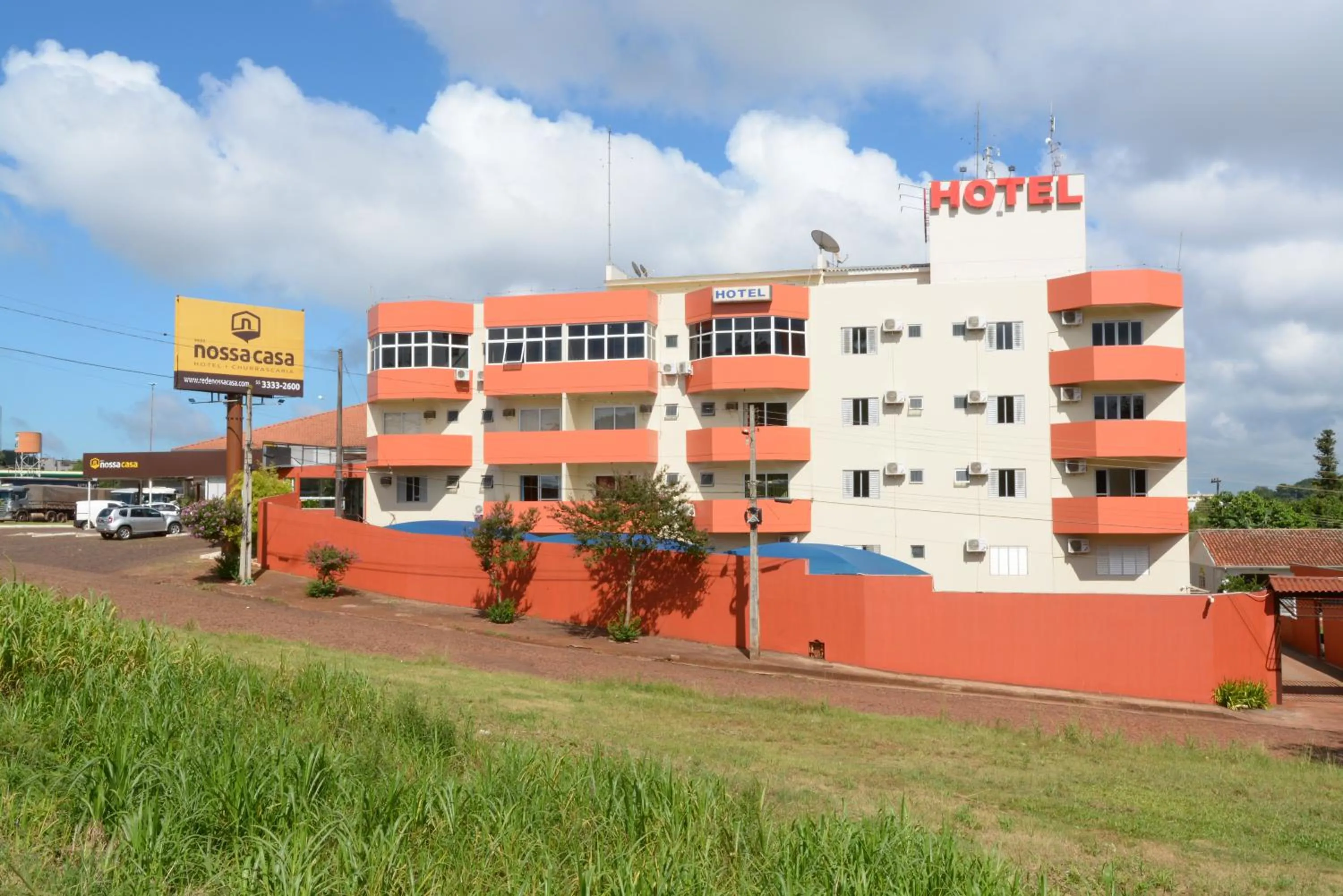 Property building in Hotel Nossa Casa