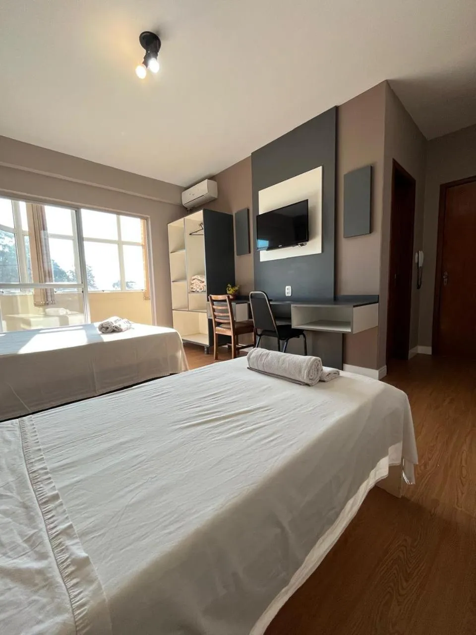 Bed in Hotel Nossa Casa