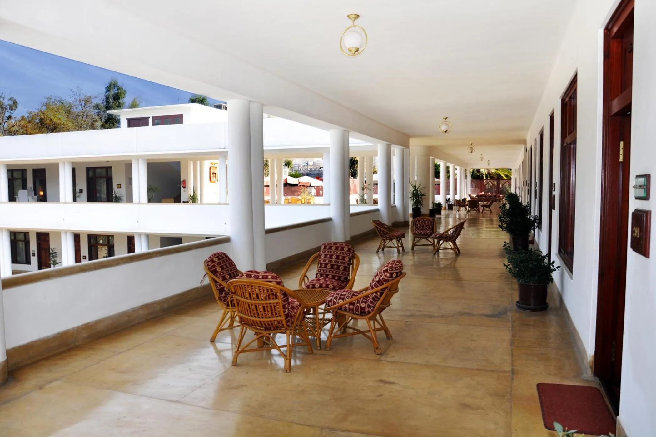 Balcony/Terrace in Swat Serena Hotel