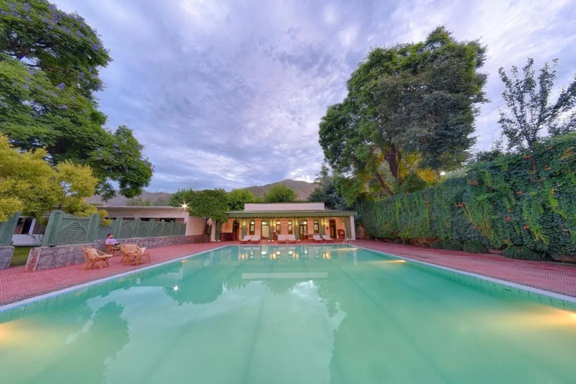 Swimming pool in Swat Serena Hotel