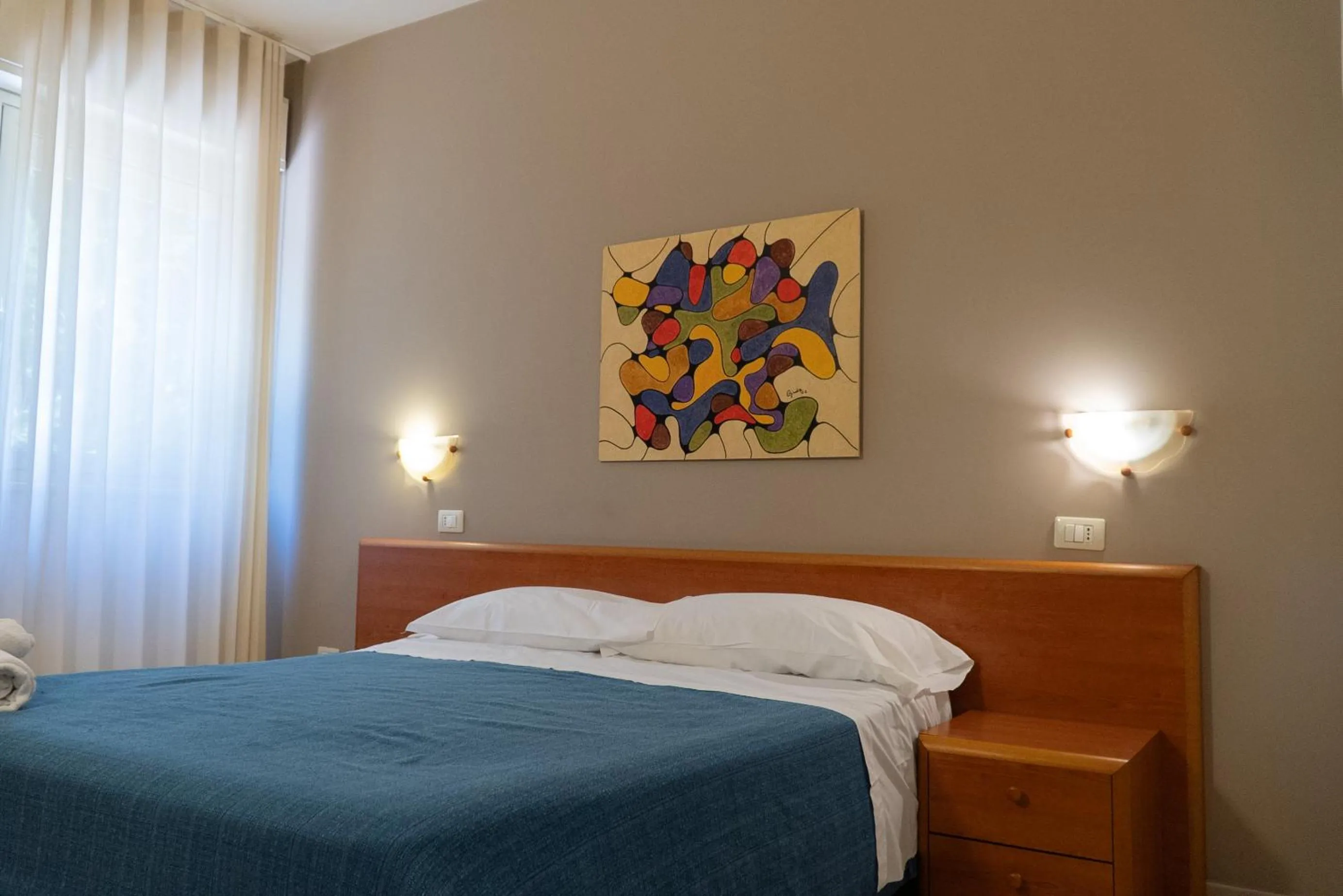 Bedroom, Bed in Hotel Belvedere