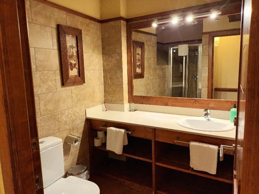 Shower in Aparthotel Bellver