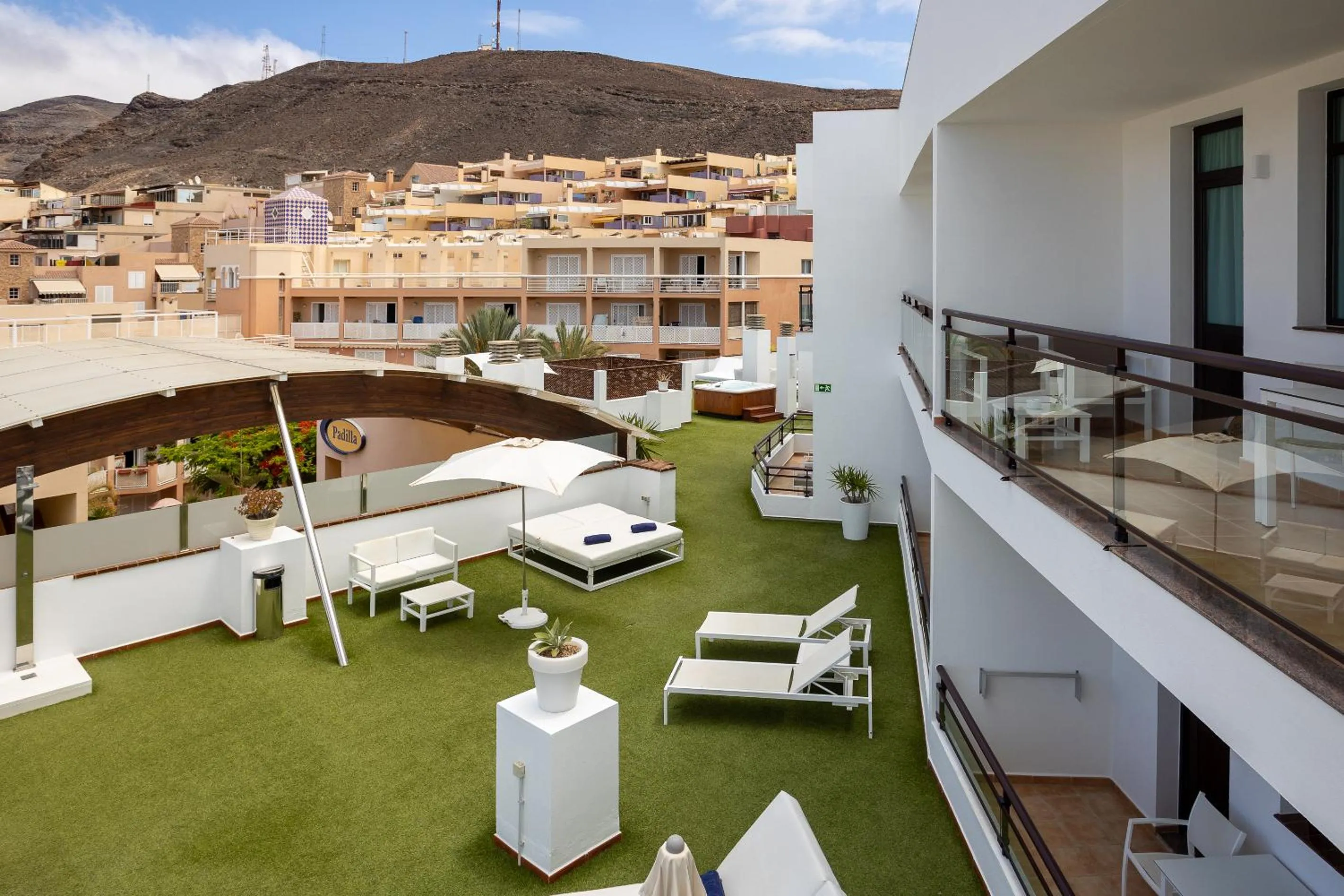 Patio in Villamar Hotel
