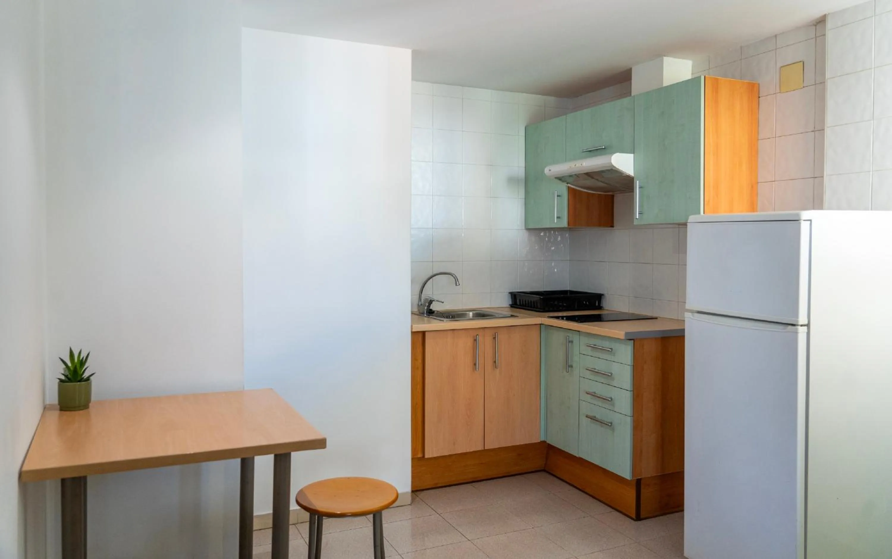 Kitchen or kitchenette in Apartaments Turístics Residencia Vila Nova