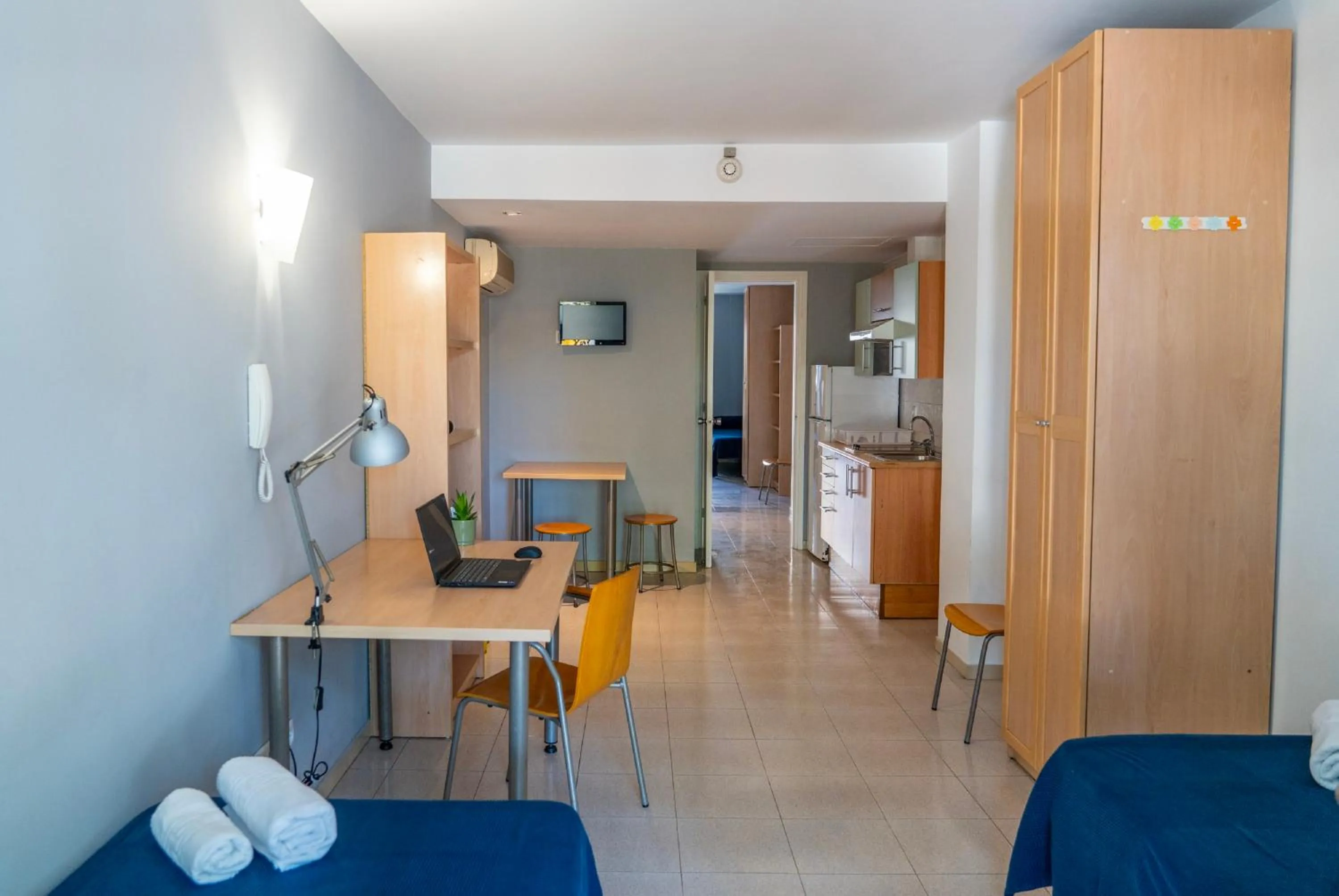 Kitchen or kitchenette in Apartaments Turístics Residencia Vila Nova