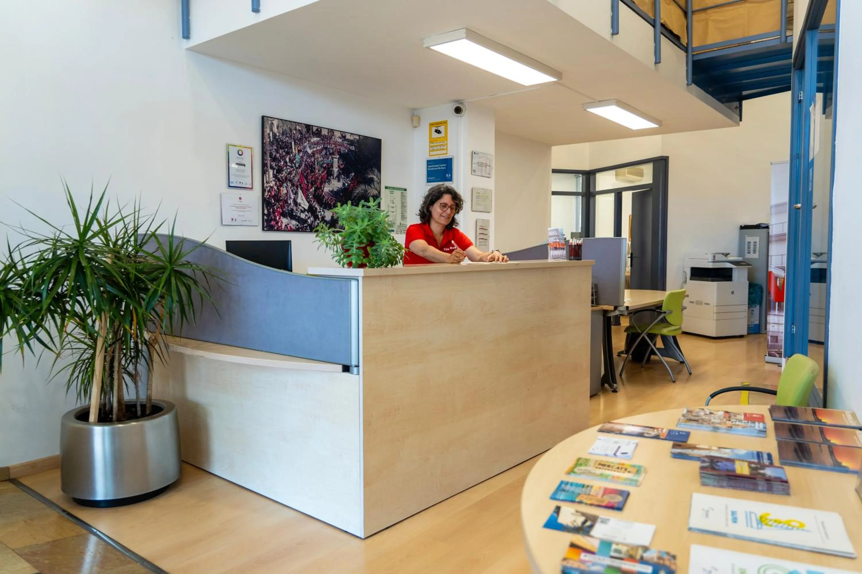 Lobby or reception in Apartaments Turístics Residencia Vila Nova