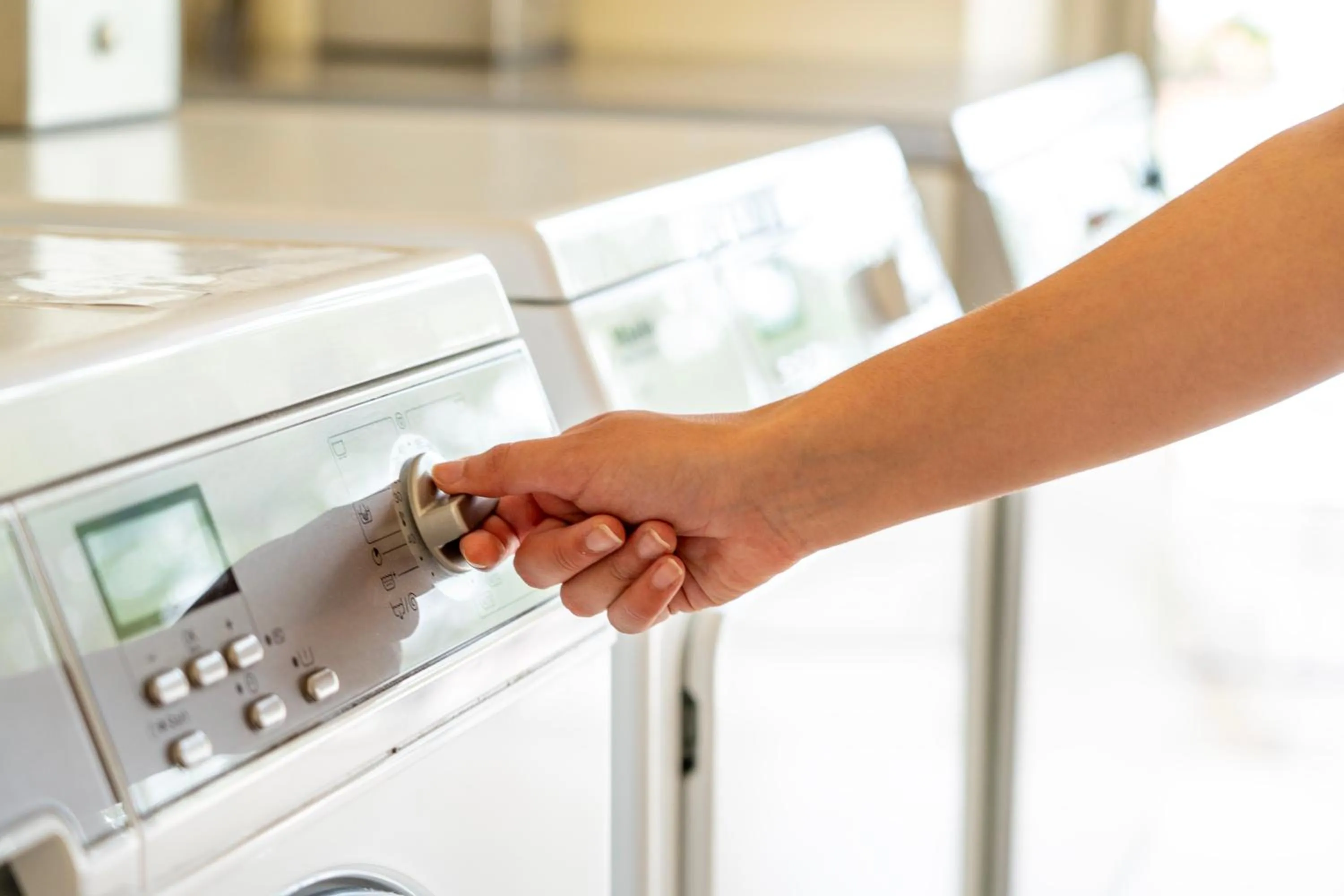 laundry in Apartaments Turístics Residencia Vila Nova
