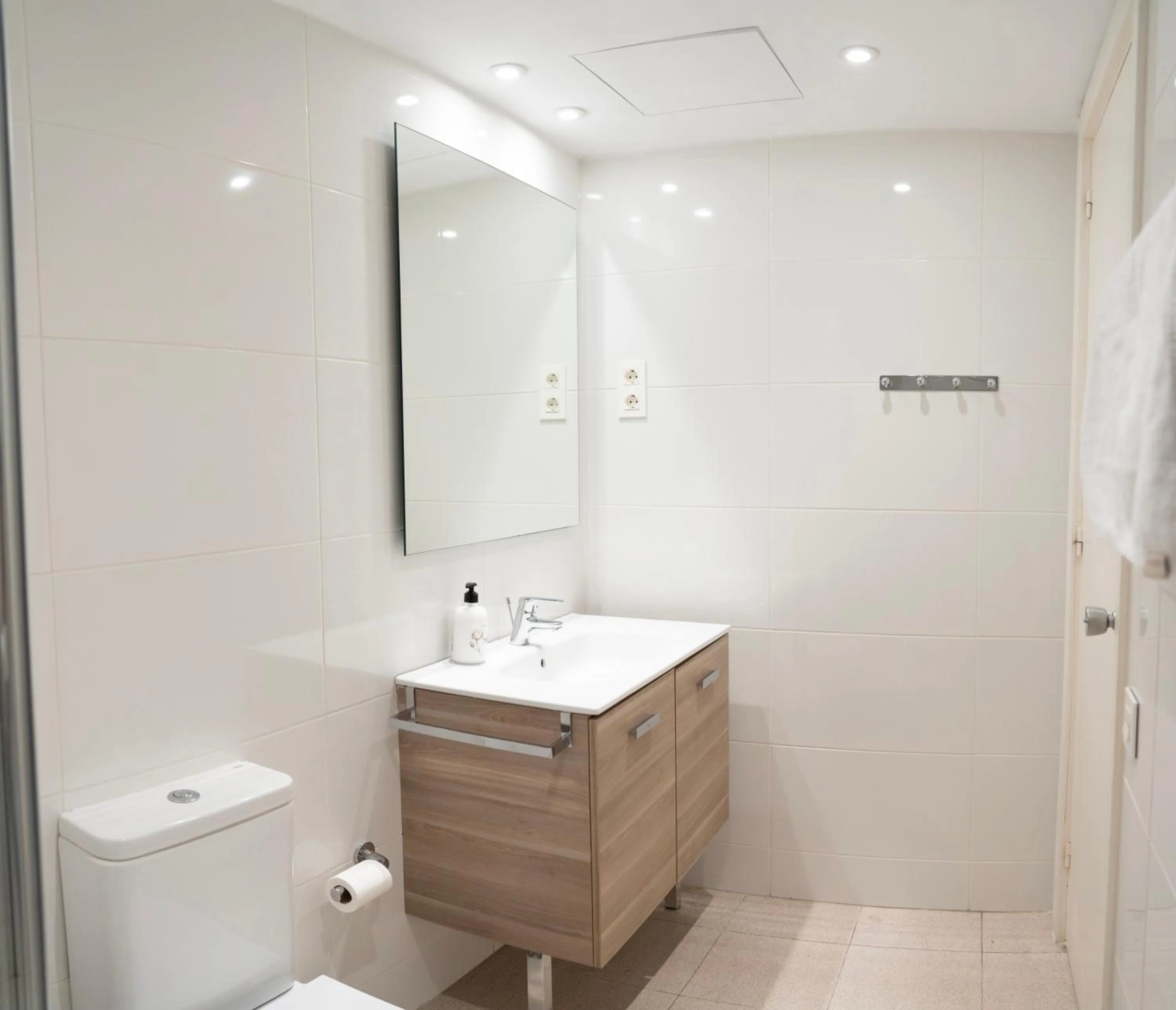 Toilet in Apartaments Turístics Residencia Vila Nova