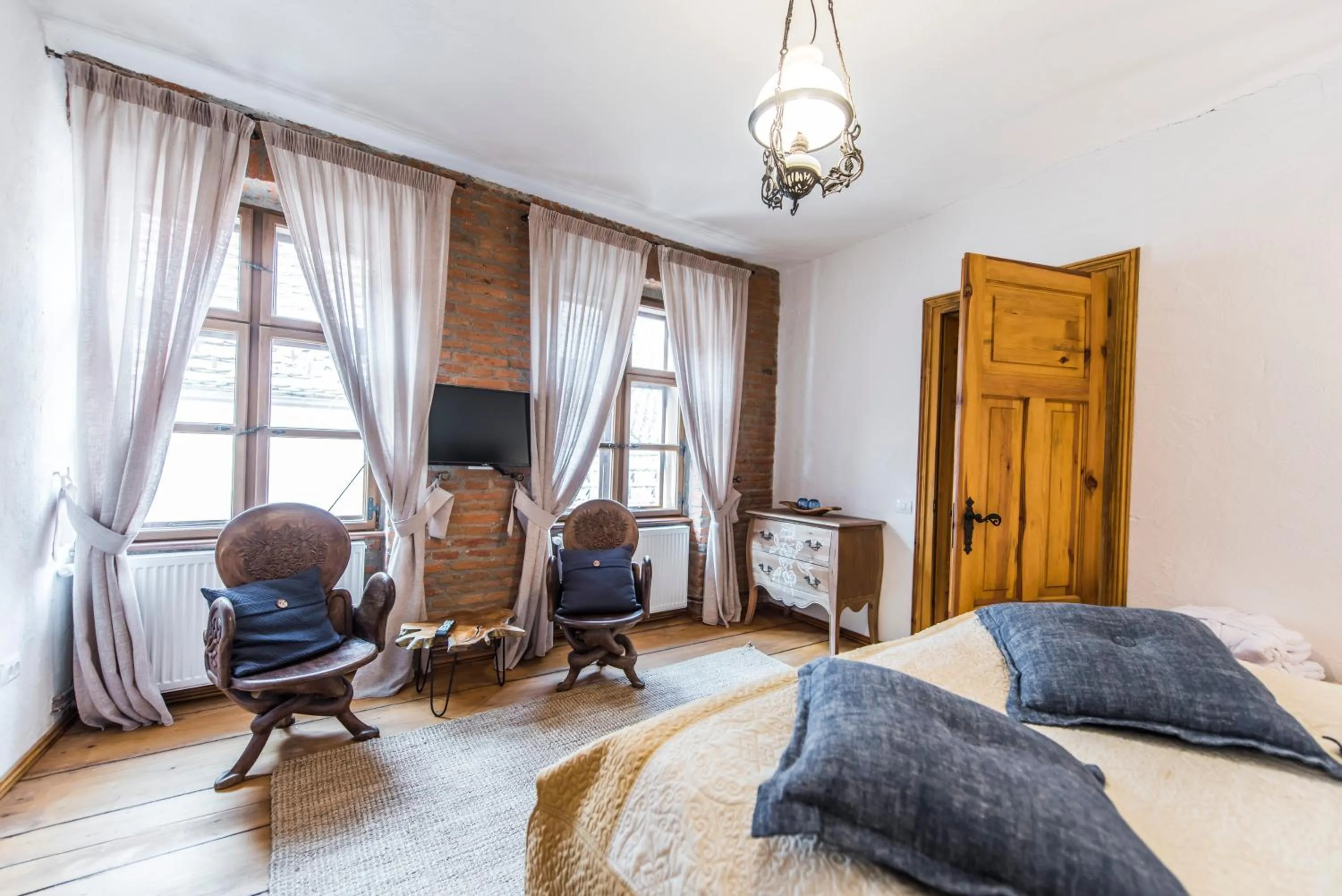 Bedroom, Bed in Casa Veche