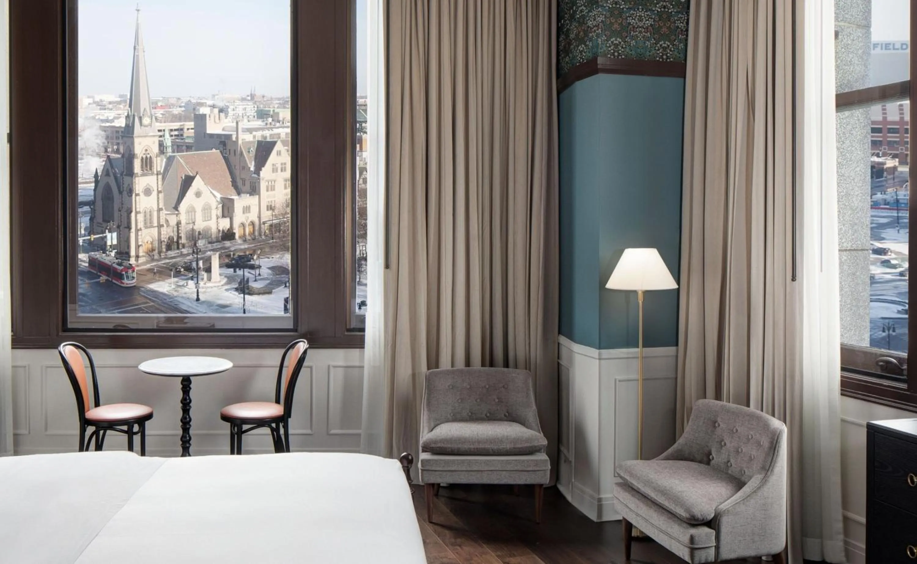 Bedroom, Bed in Hotel David Whitney, Autograph Collection