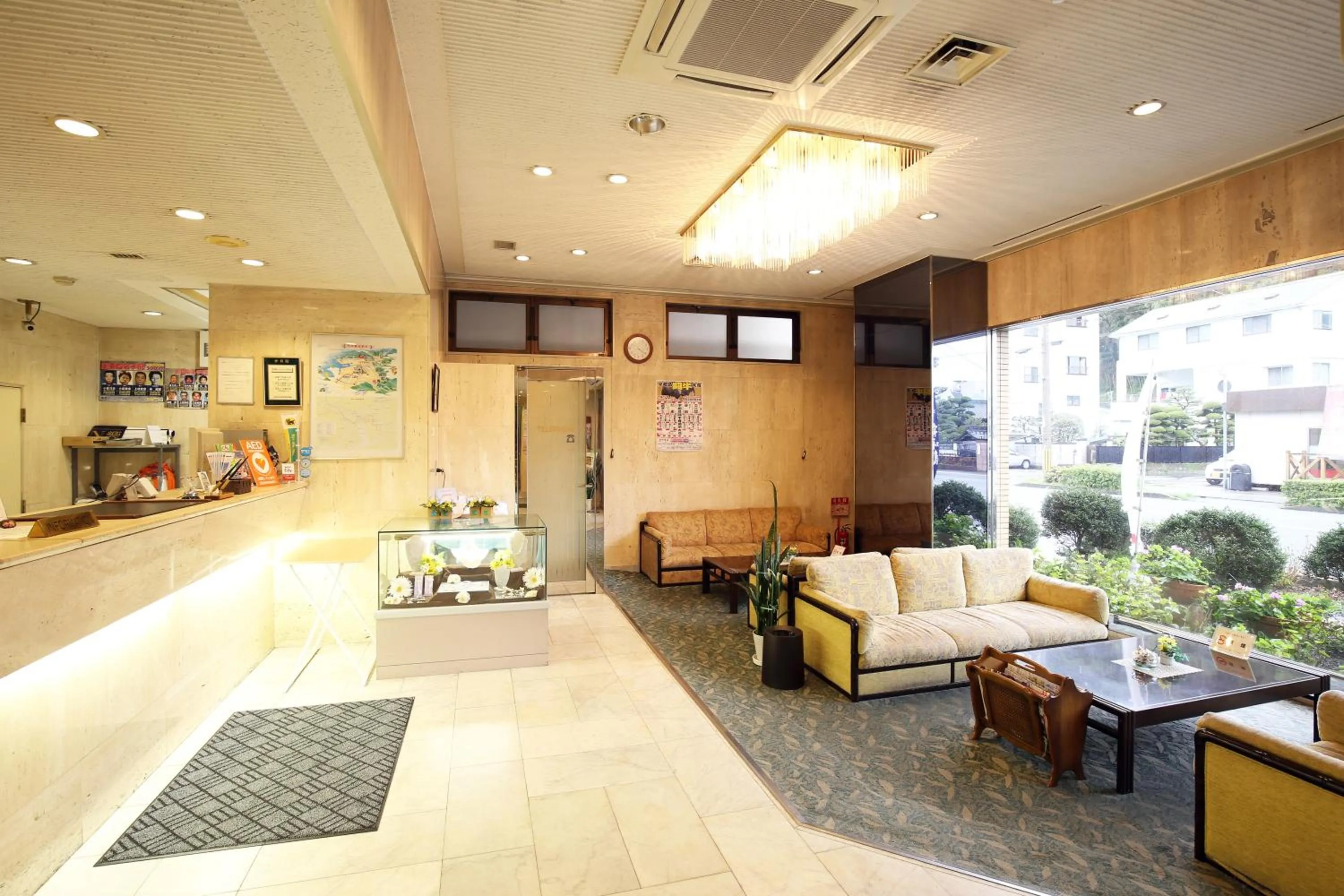 Lobby or reception in Uwajima Regent Hotel