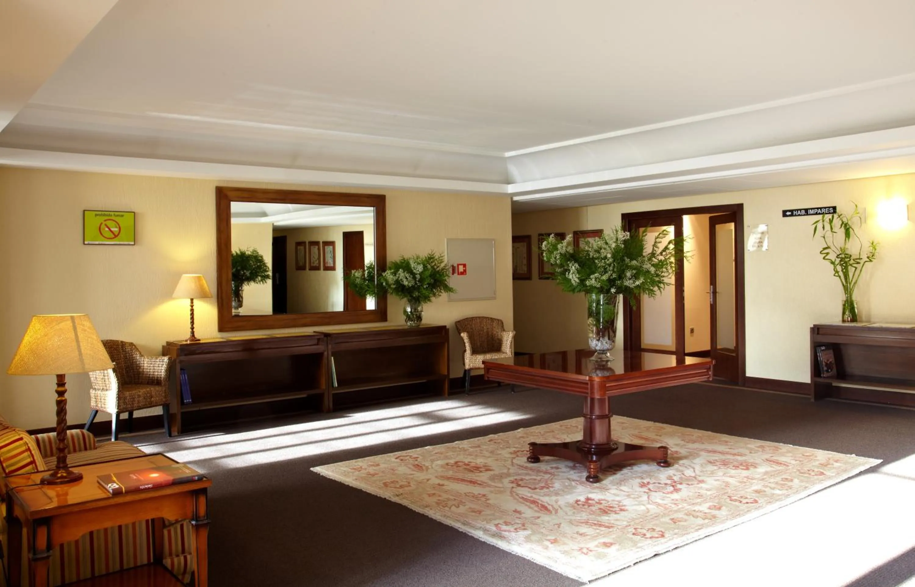 Lobby or reception in Hotel Coia de Vigo