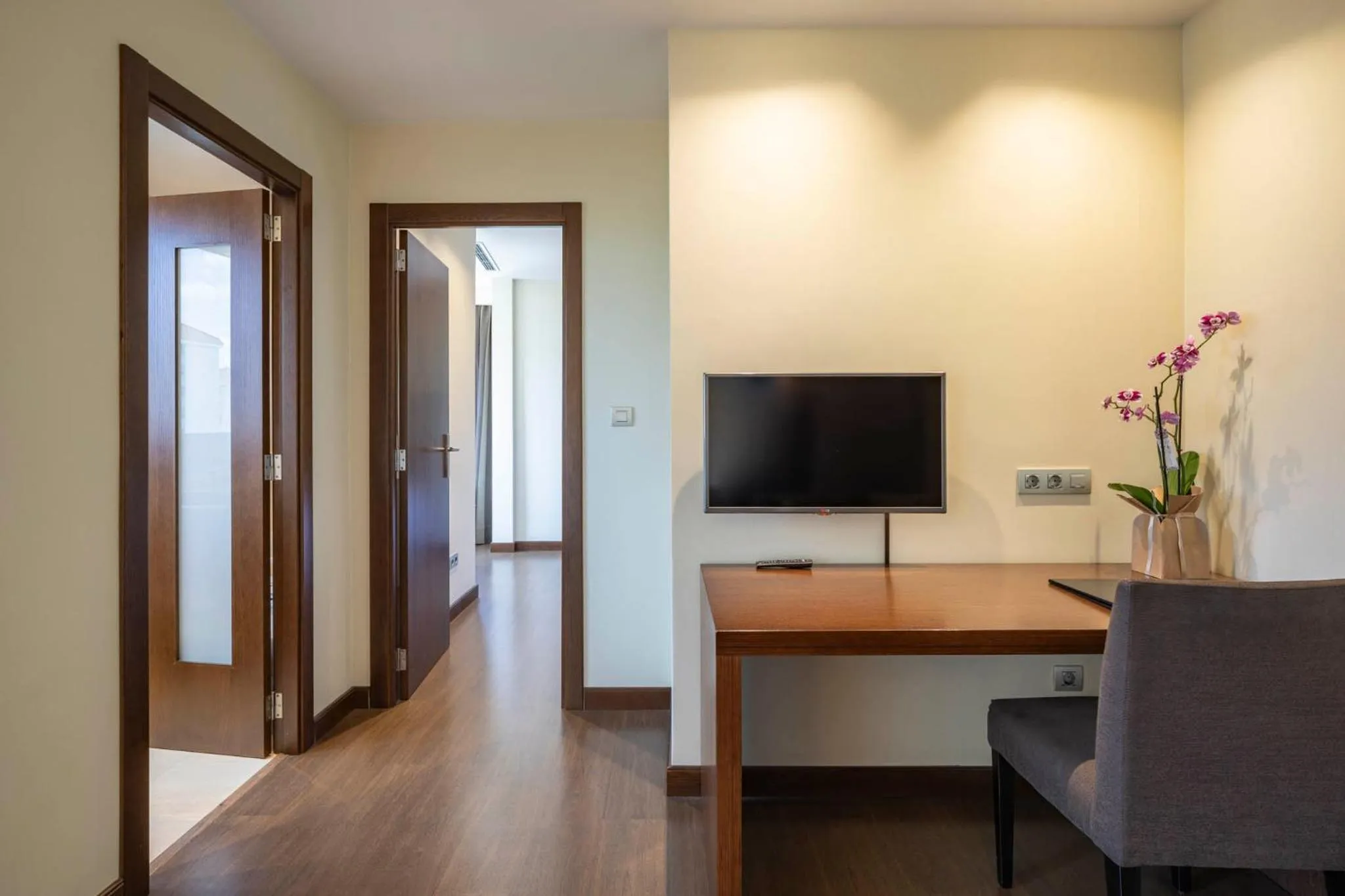 Living room in Hotel Coia de Vigo