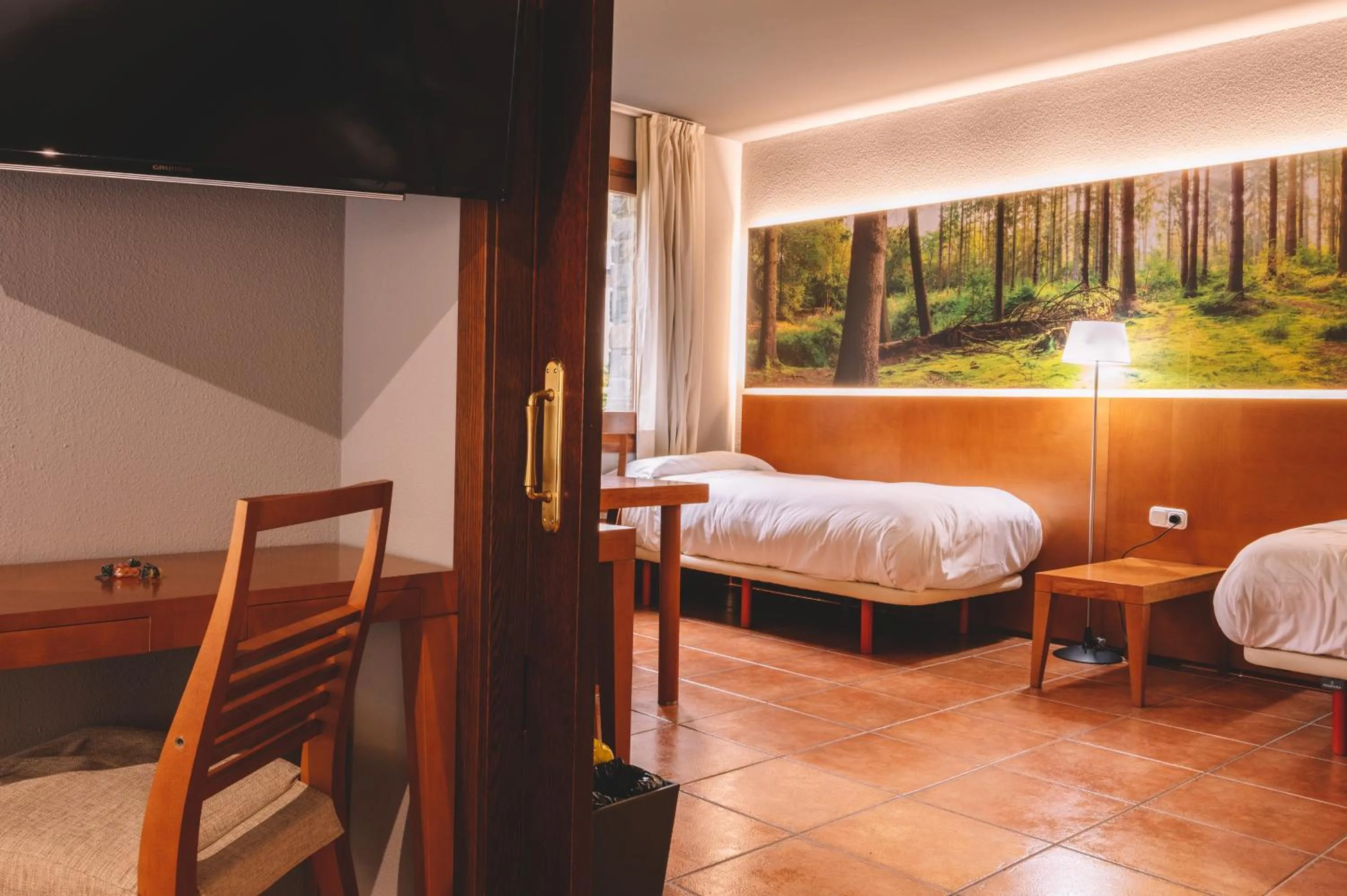 Photo of the whole room, Bed in Abba Xalet Suites Hotel