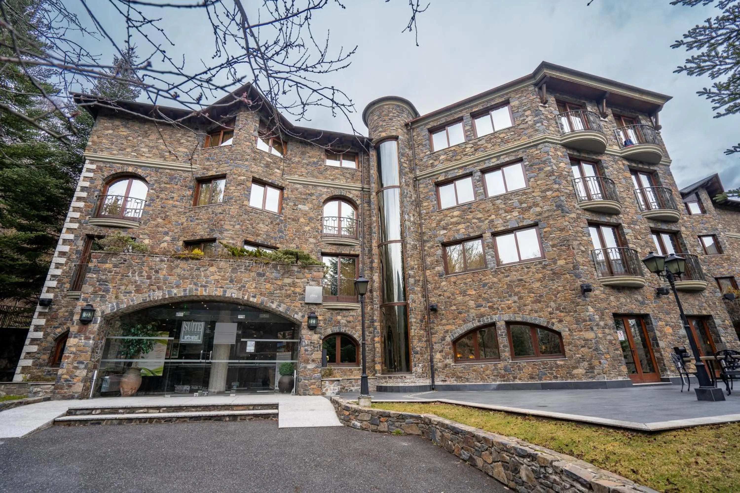 Property building in Abba Xalet Suites Hotel