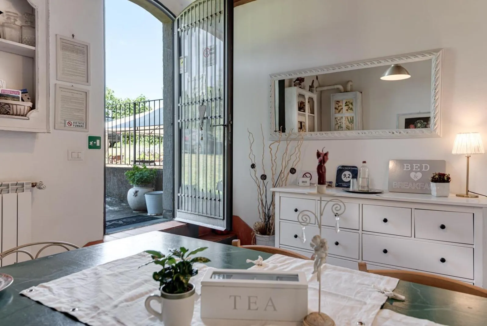 Restaurant/places to eat in B&B Le Torri Di Firenze