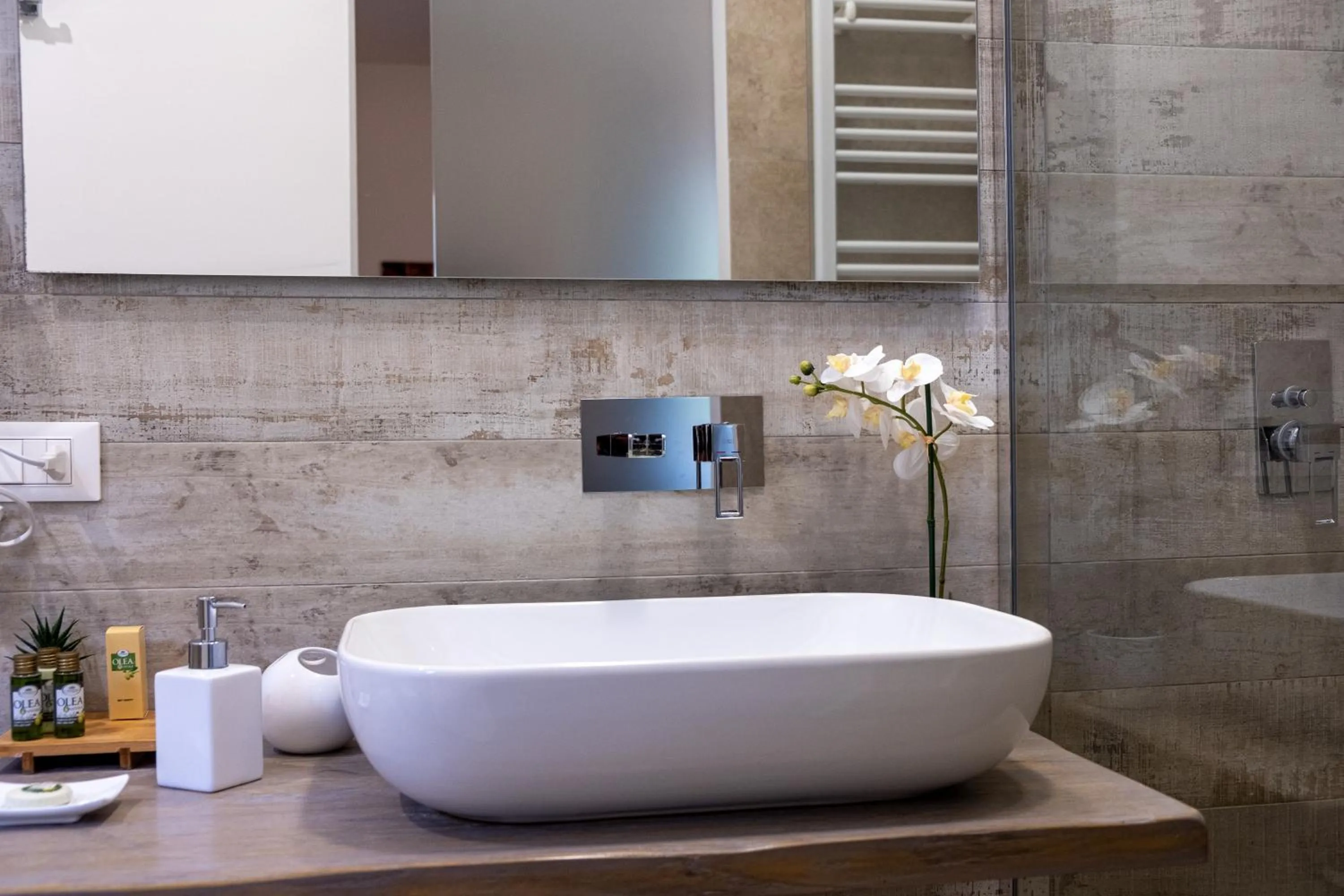 Bathroom in Le Muse Mondello