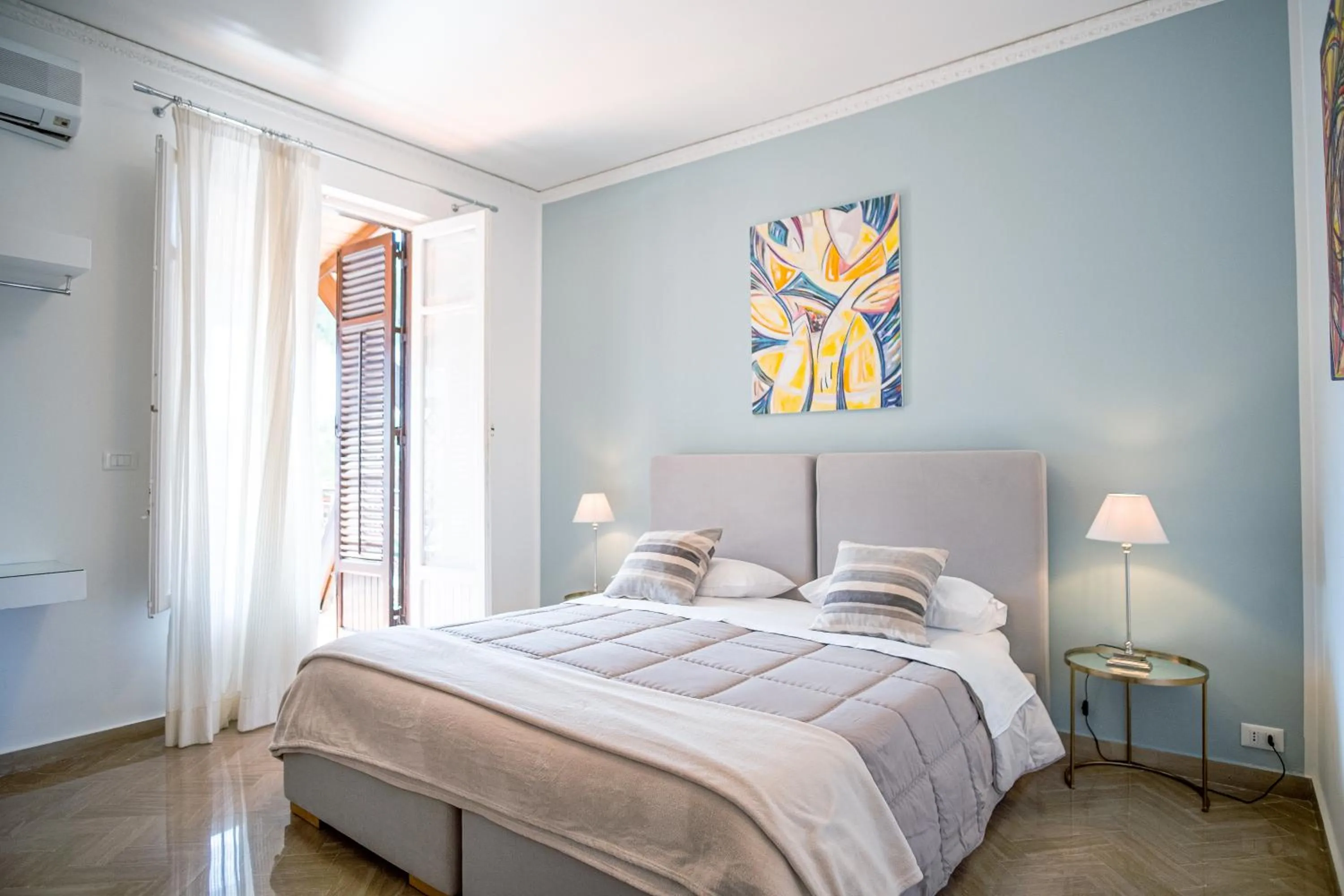 Bed in Le Muse Mondello