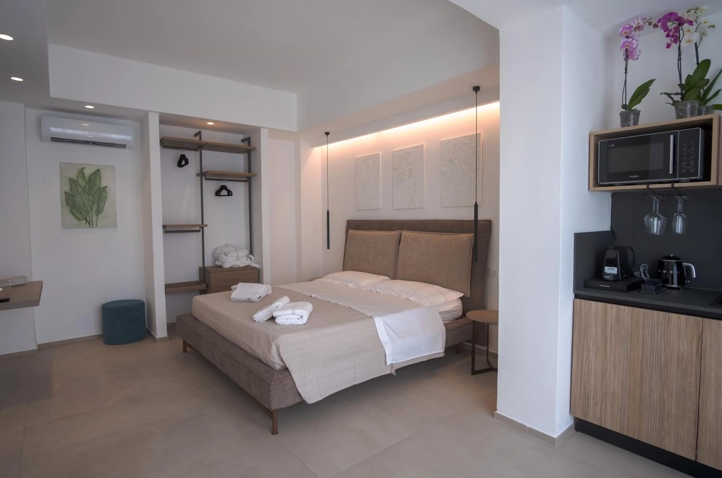 Bed in Le Muse Mondello