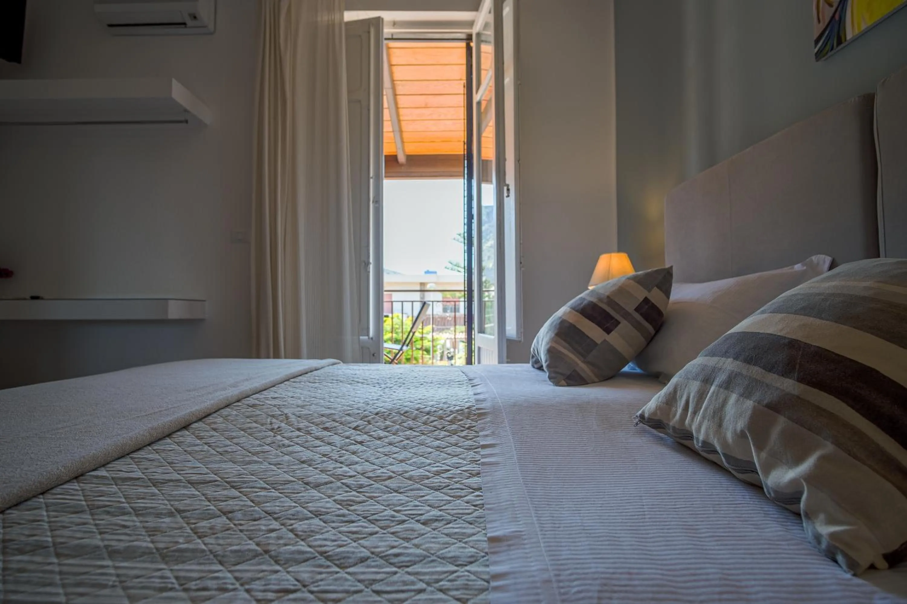 Bed in Le Muse Mondello