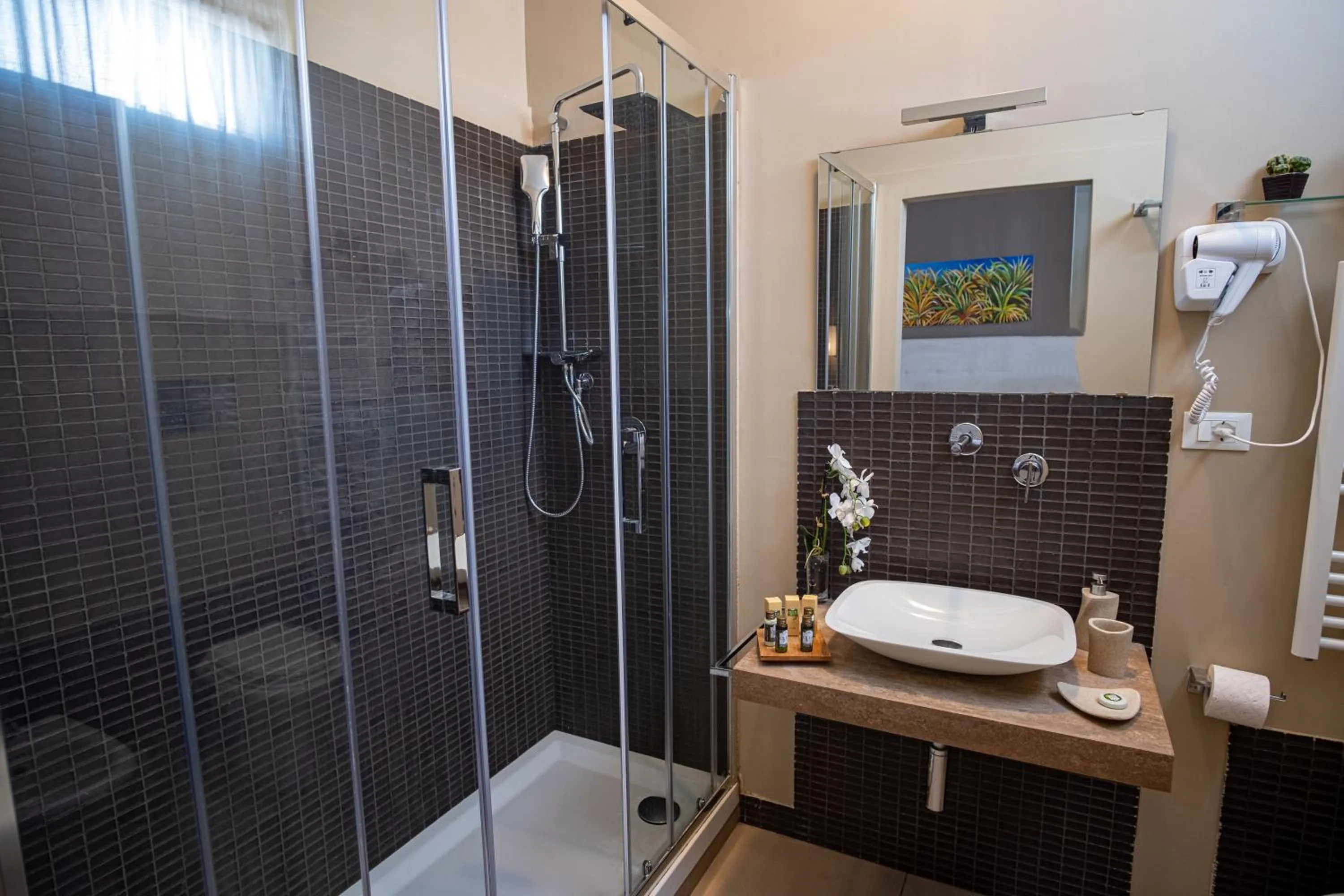 Bathroom in Le Muse Mondello