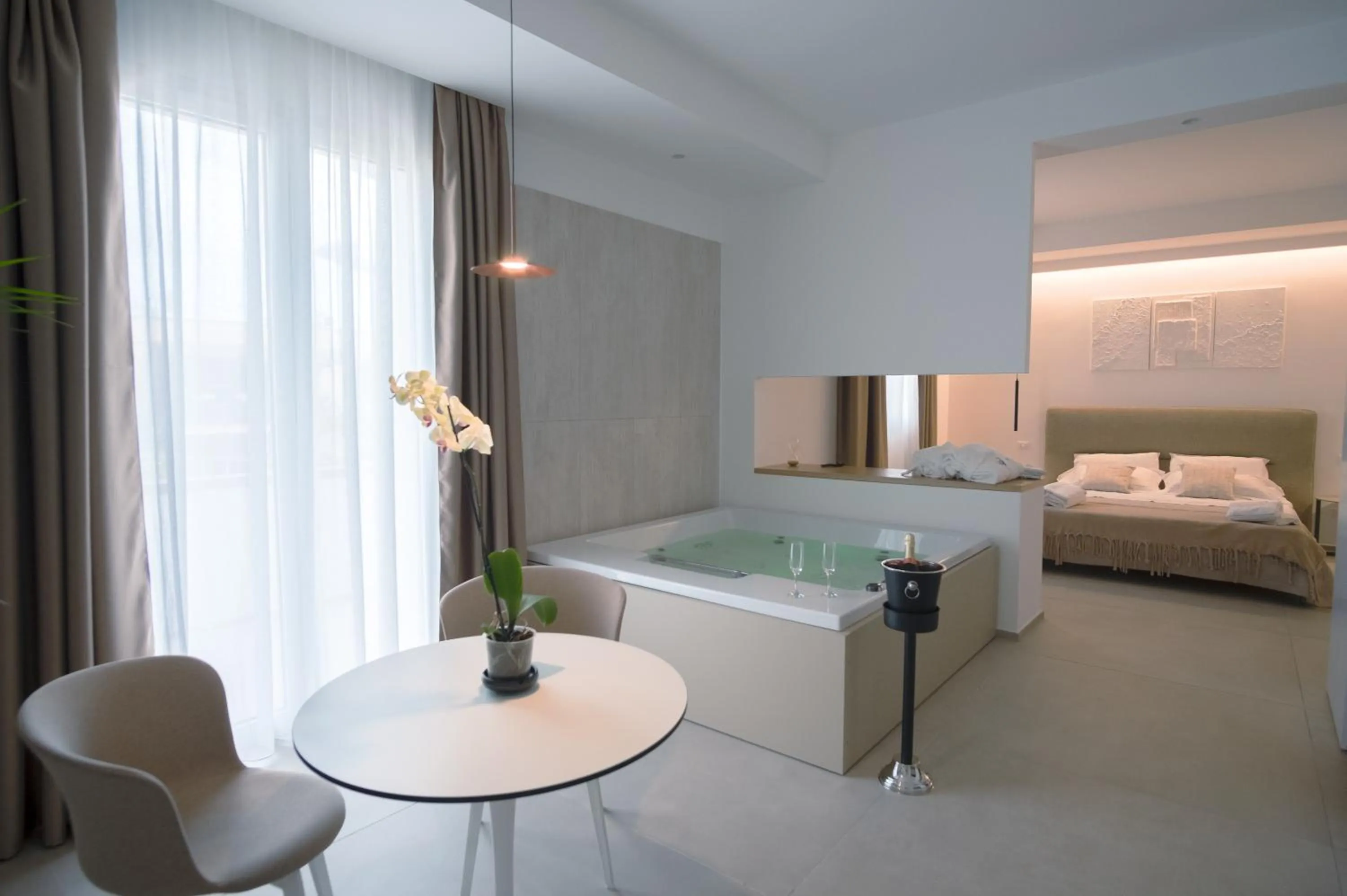 Bed in Le Muse Mondello