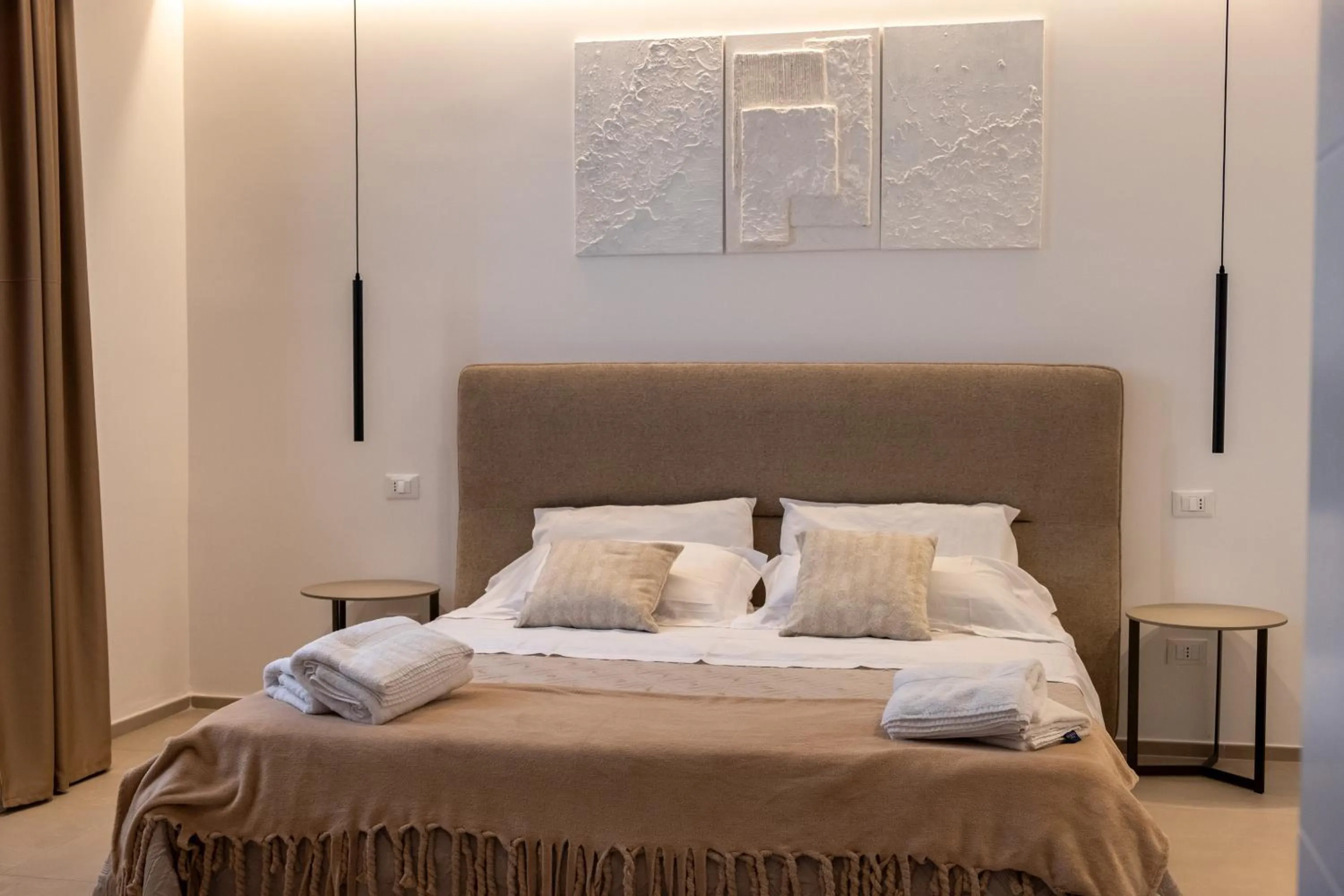 Bed in Le Muse Mondello