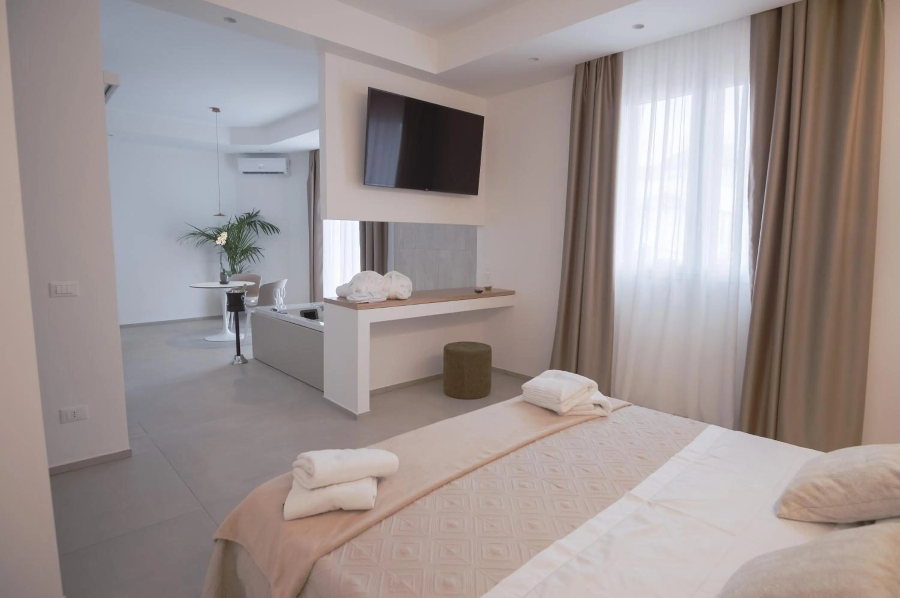 Bed in Le Muse Mondello