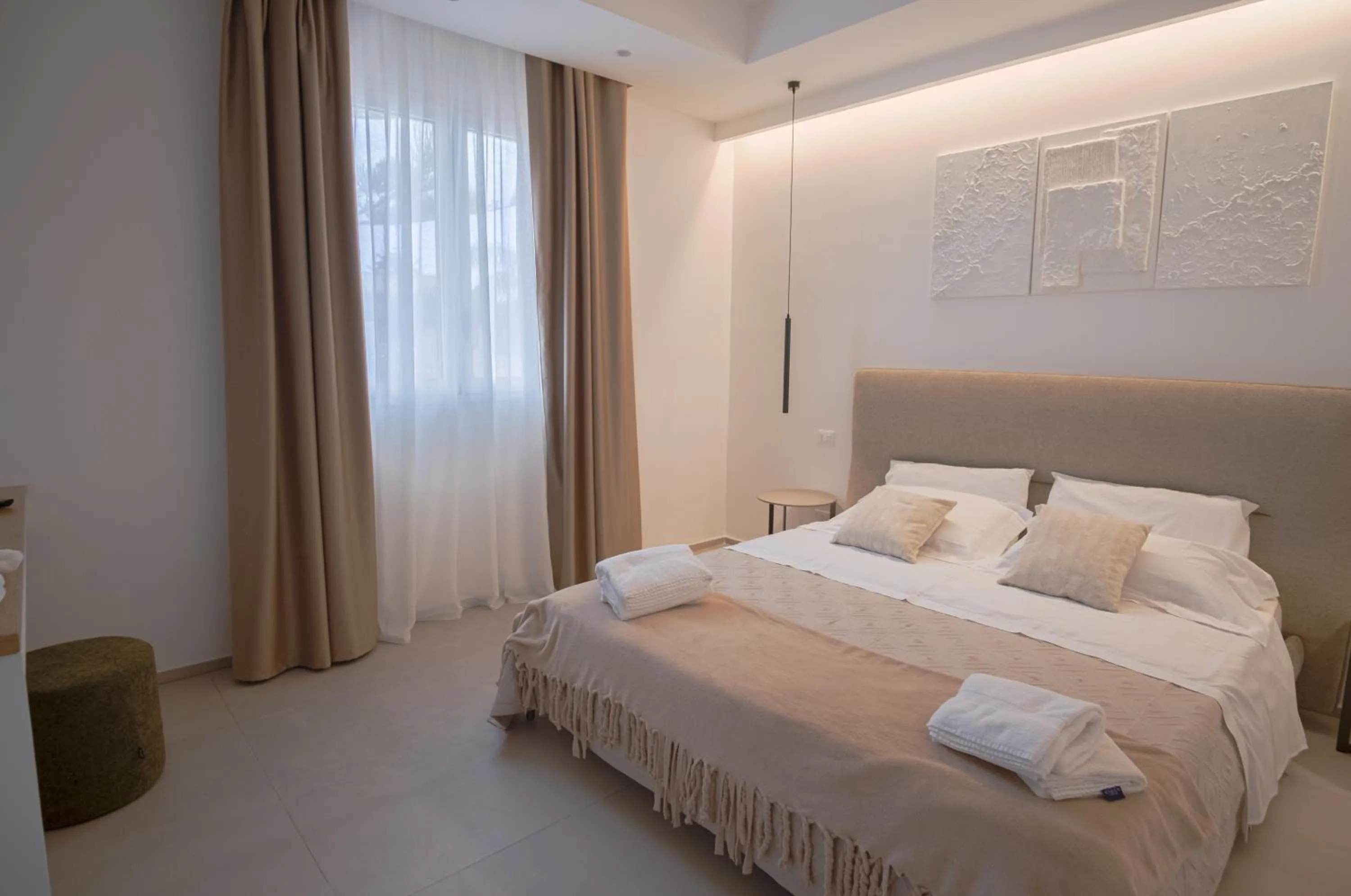 Bed in Le Muse Mondello