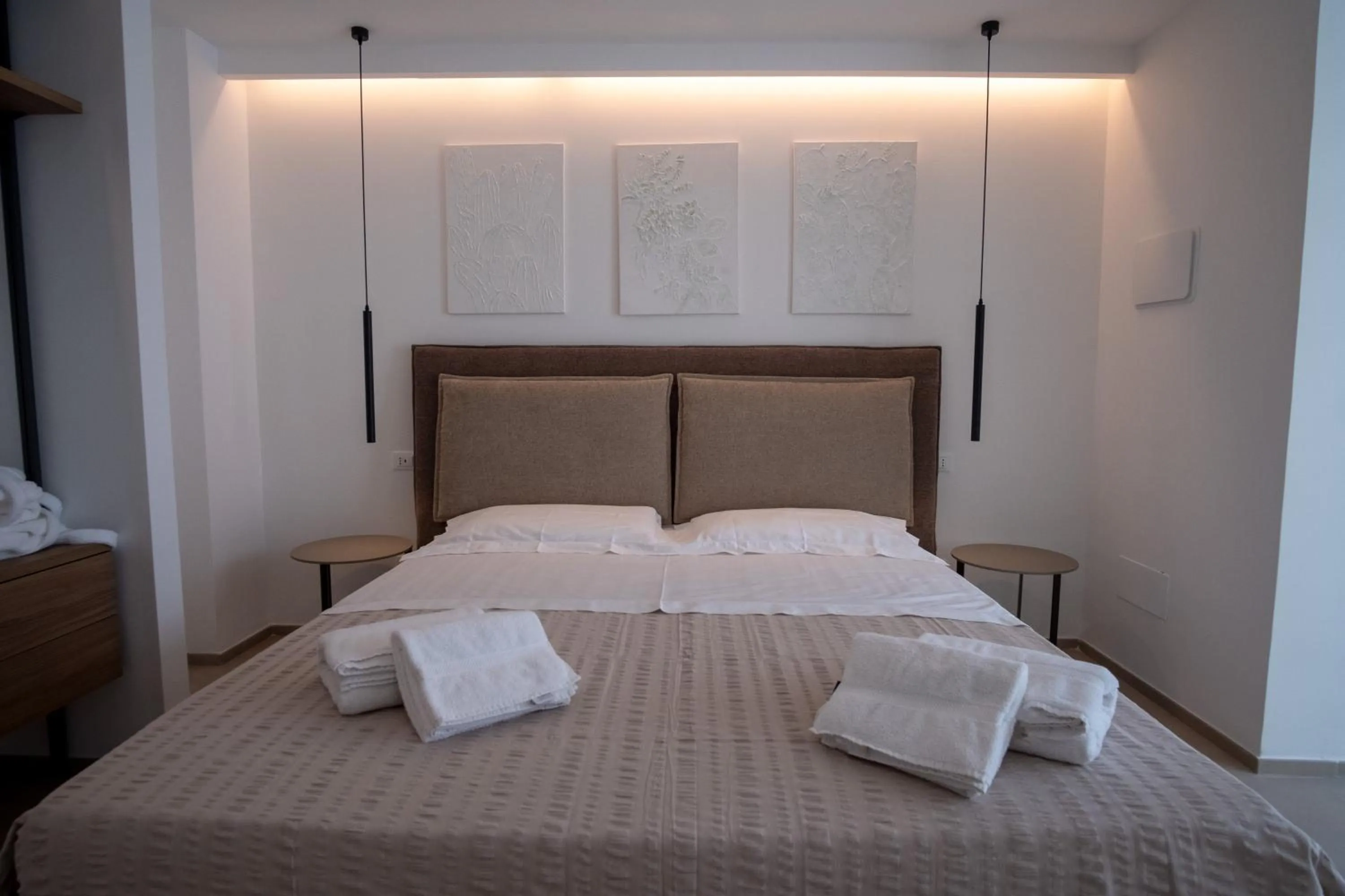 Bed in Le Muse Mondello