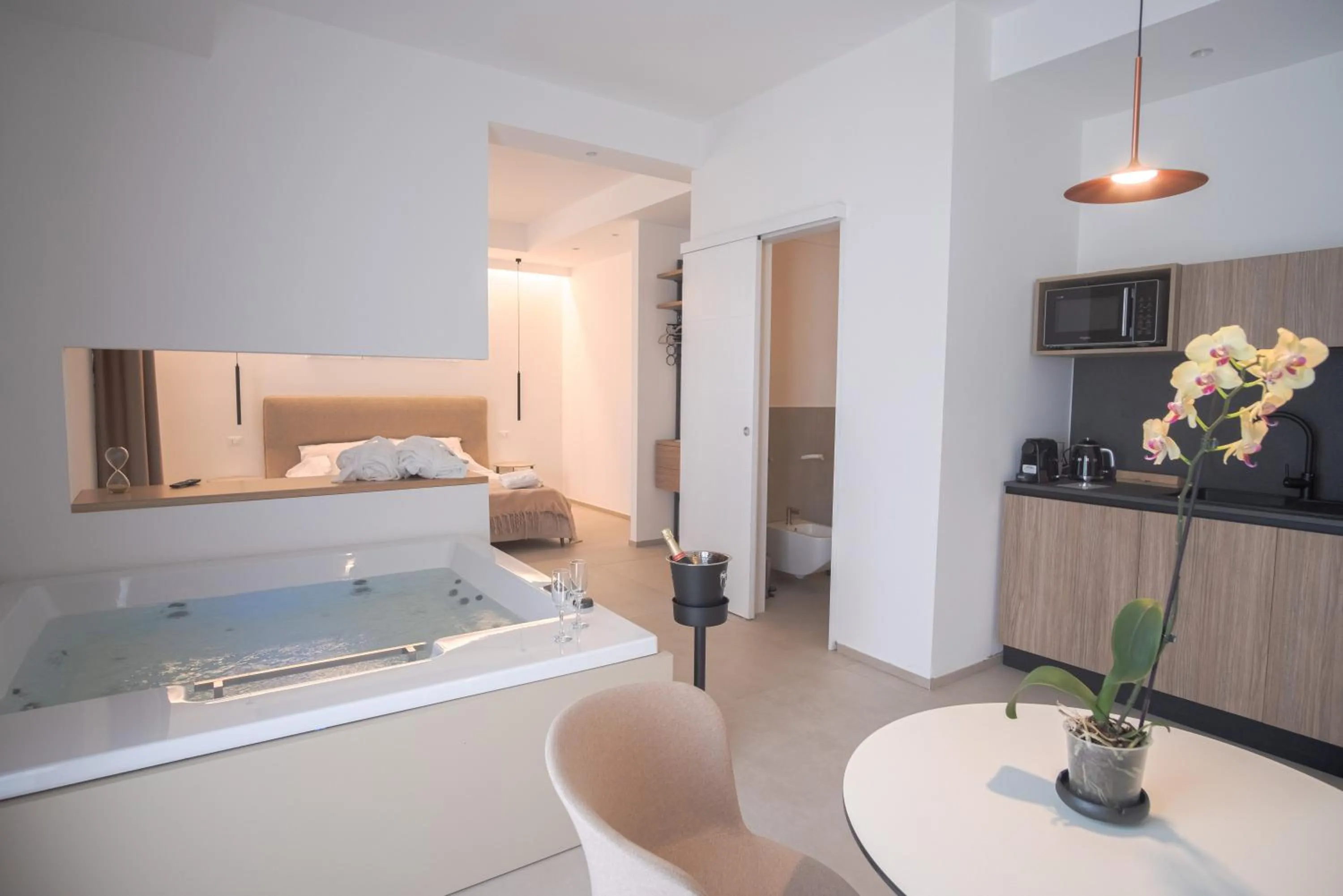 Bed in Le Muse Mondello